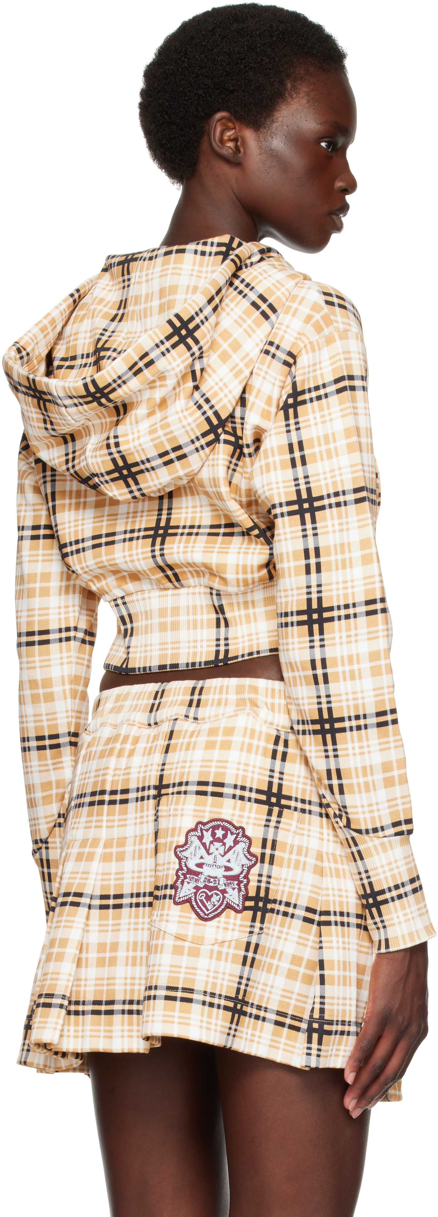 Vivienne Westwood - Pull à capuche Leo brun clair