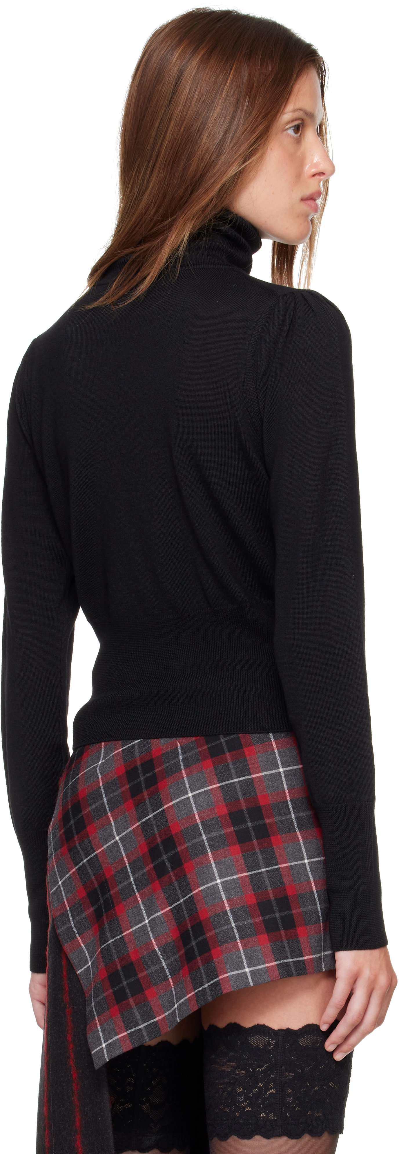 Vivienne Westwood: Black Pamela Turtleneck | SSENSE Germany