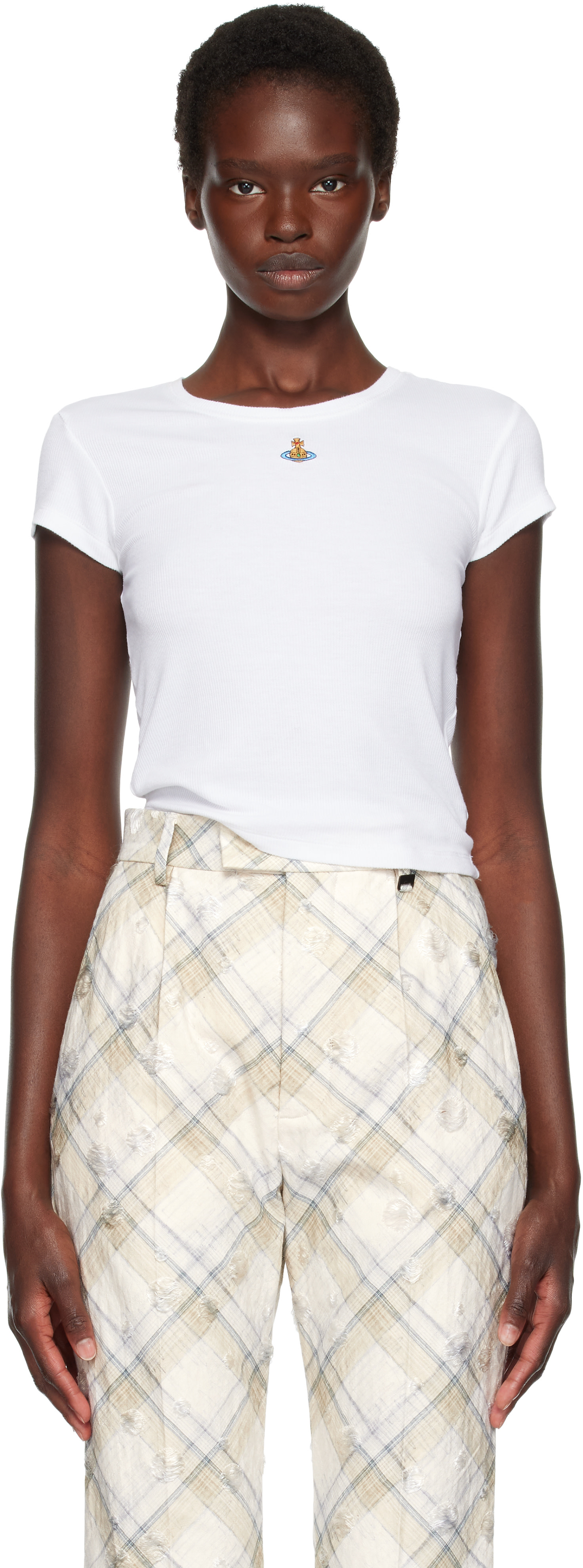 Vivienne Westwood: White Baby Peru T-shirt | SSENSE Australia