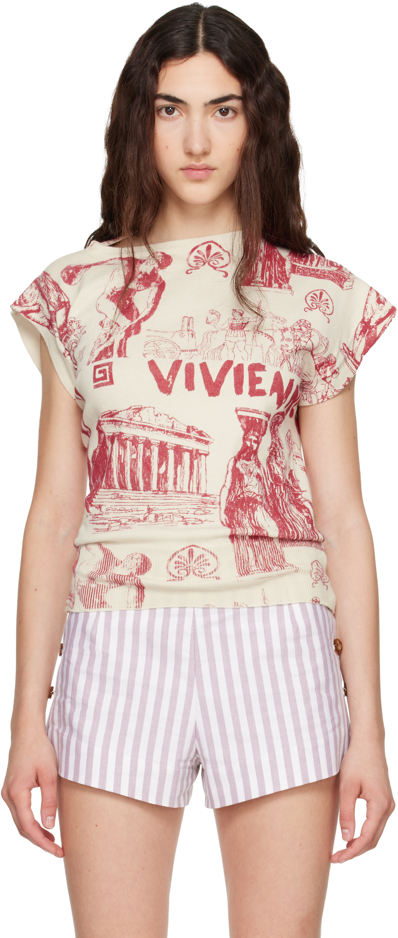 Vivienne Westwood: Off-White Justine Top | SSENSE