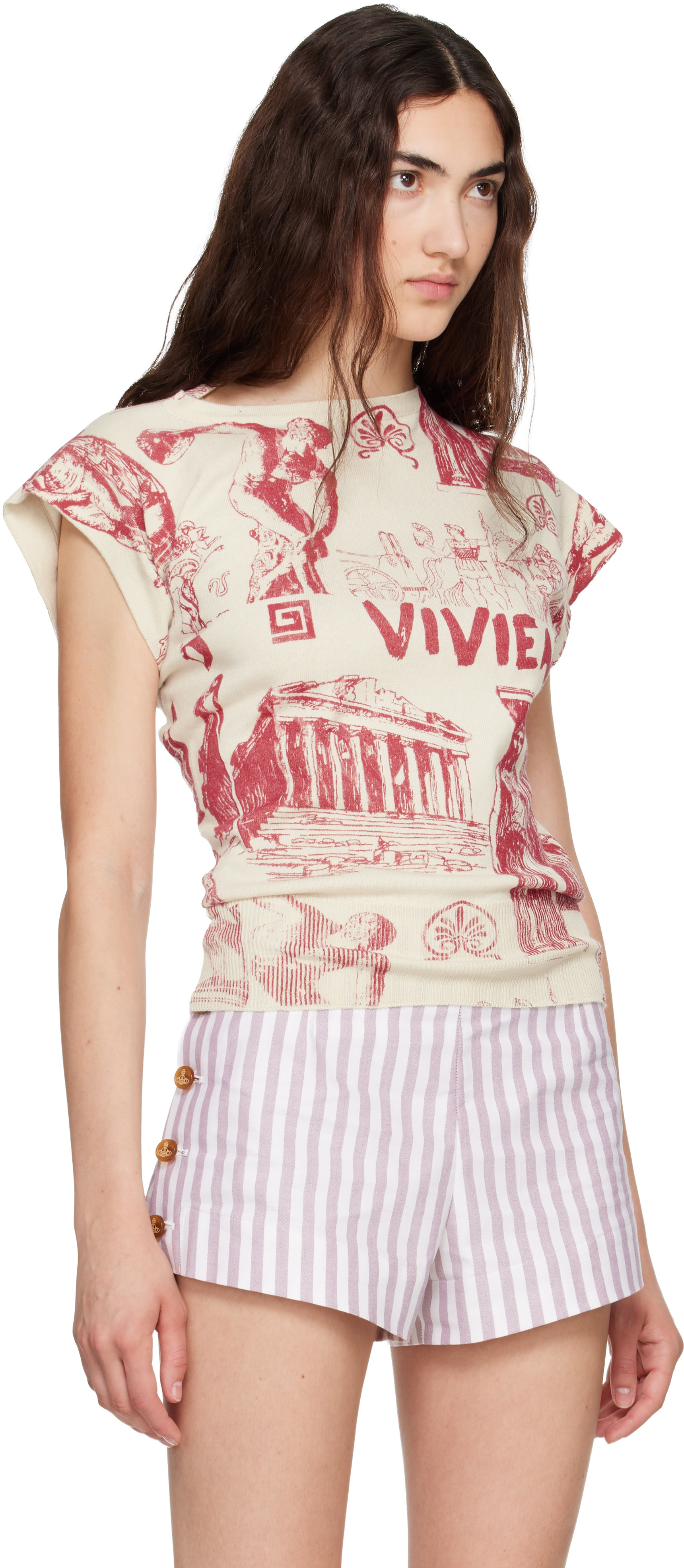 Vivienne Westwood: Off-White Justine Top | SSENSE