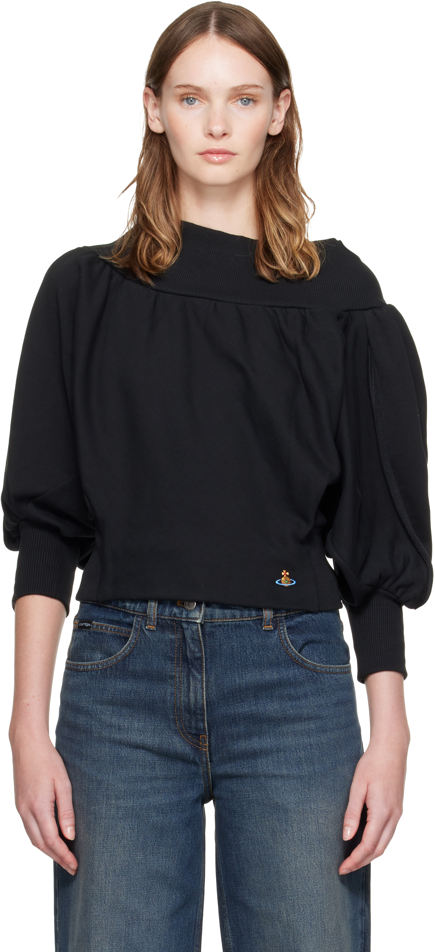 Vivienne Westwood - Pull molletonné Zingara noir