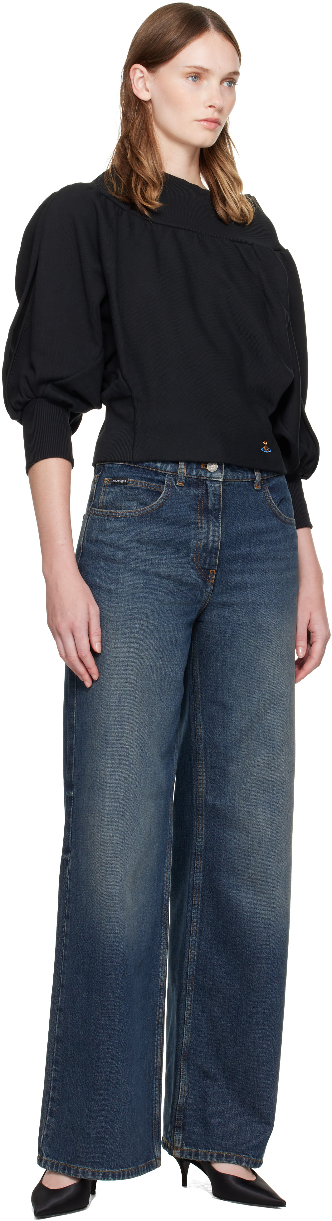 Vivienne Westwood - Pull molletonné Zingara noir