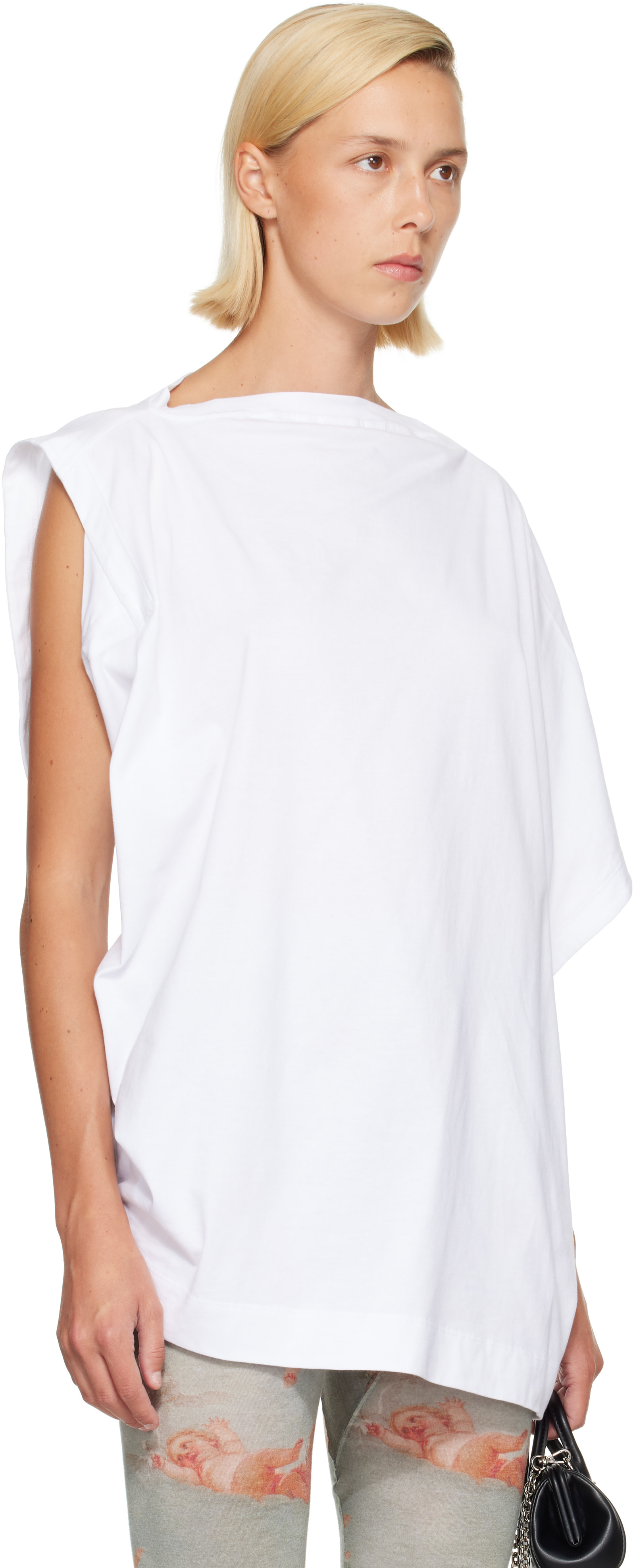 Vivienne Westwood: White Oversized Hebo T-shirt | SSENSE