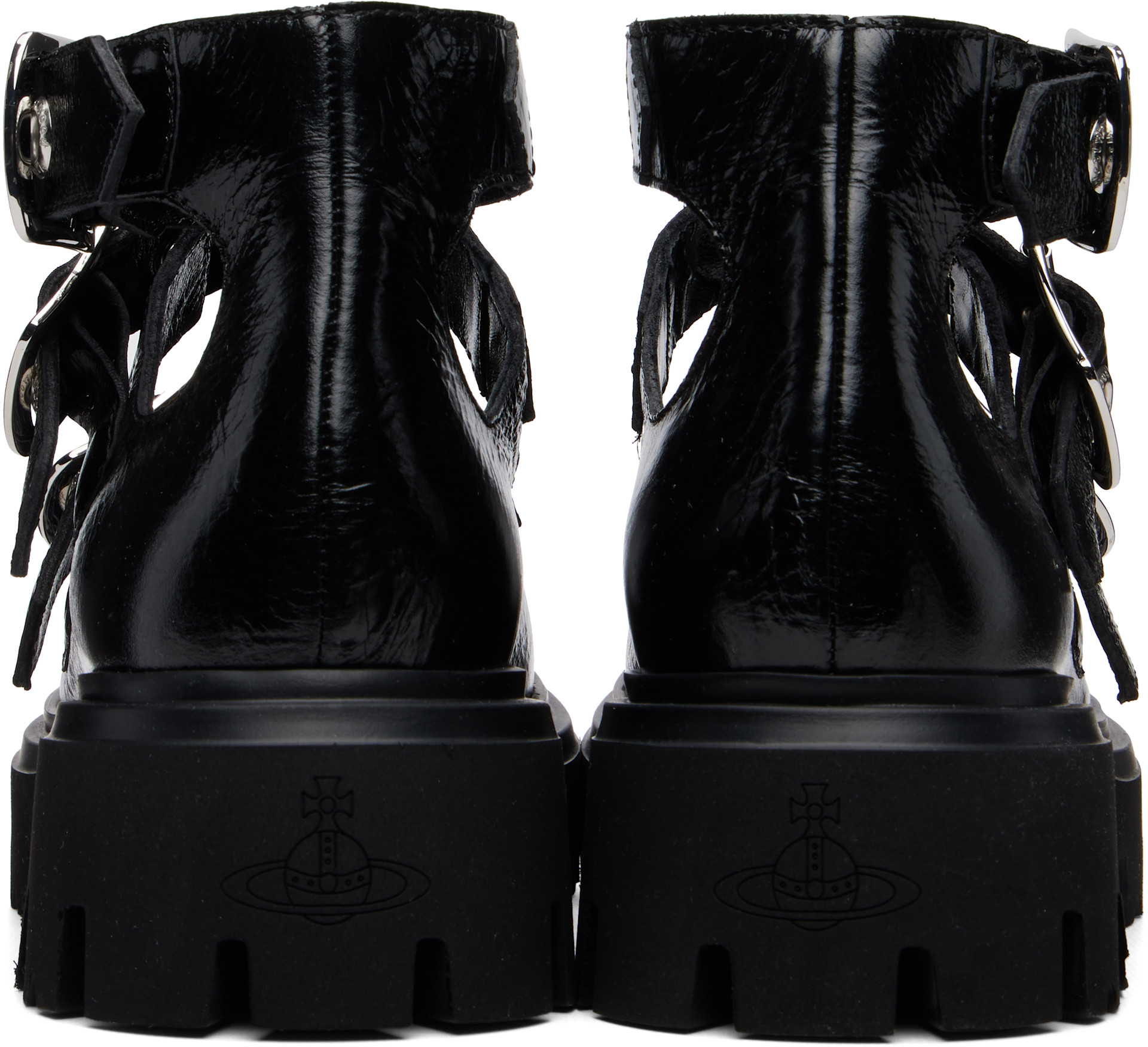 Vivienne Westwood: Black Bacchus Loafers | SSENSE