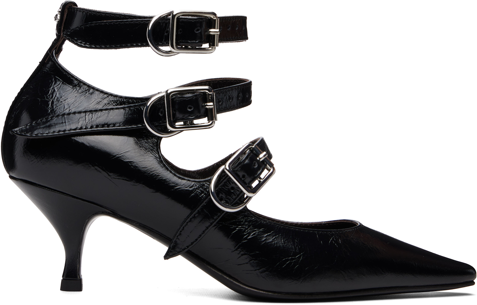 Vivienne Westwood: Black Napoli Kitten Heels | SSENSE