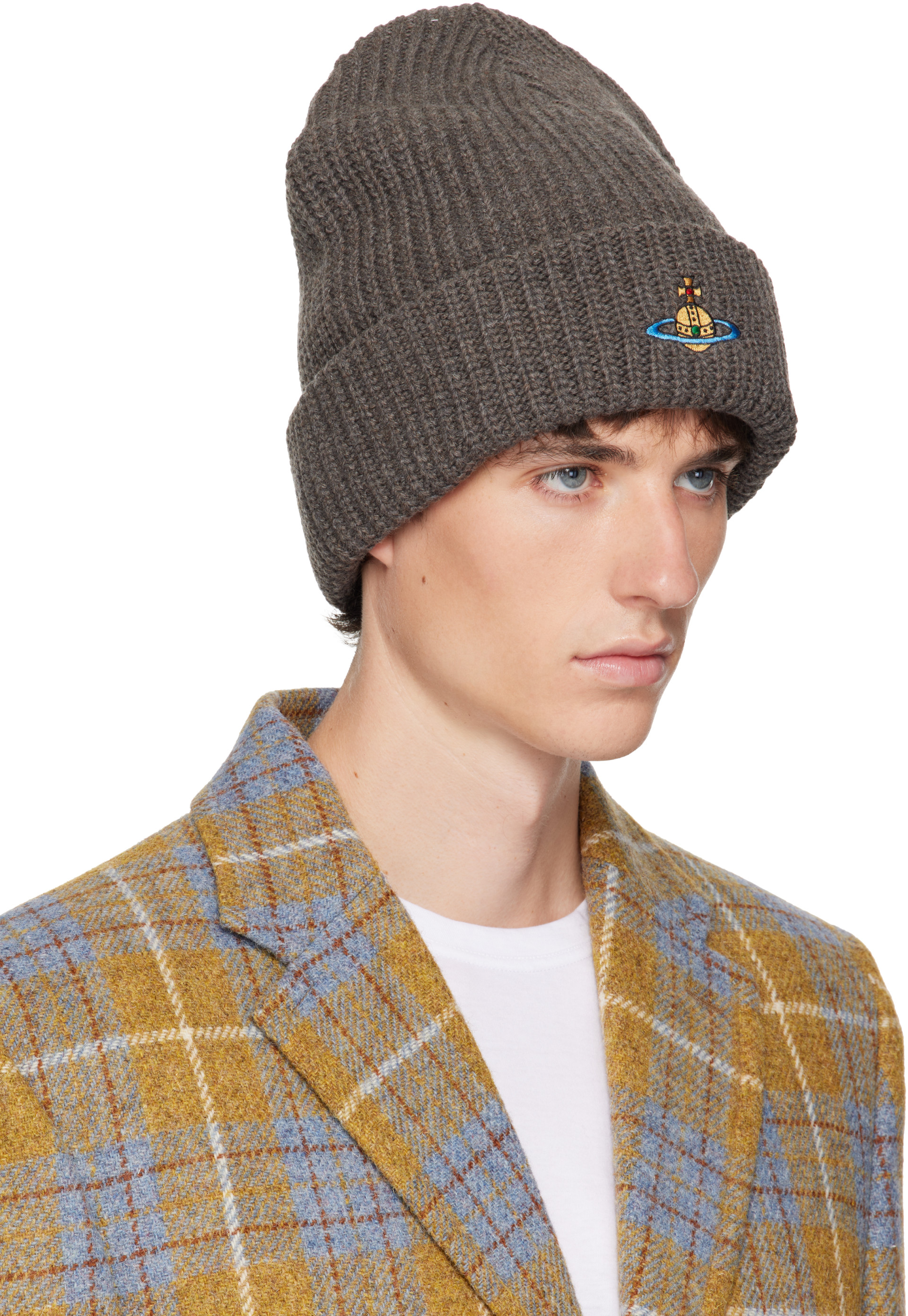 Vivienne Westwood: グレー Sporty ビーニー | SSENSE 日本