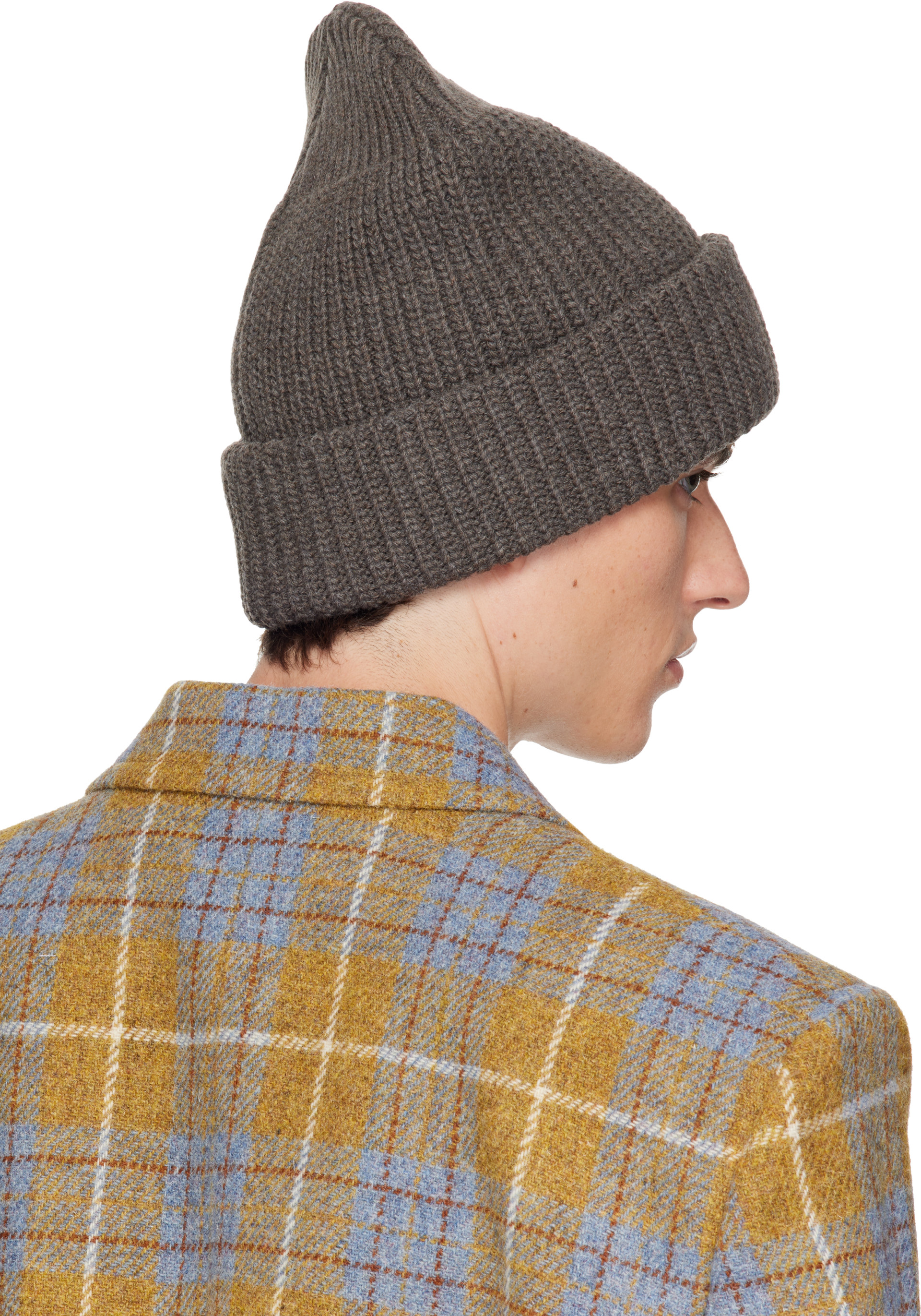 Vivienne Westwood スポーティービーニー Vivienne Westwood: Gray Sporty Beanie | SSENSE