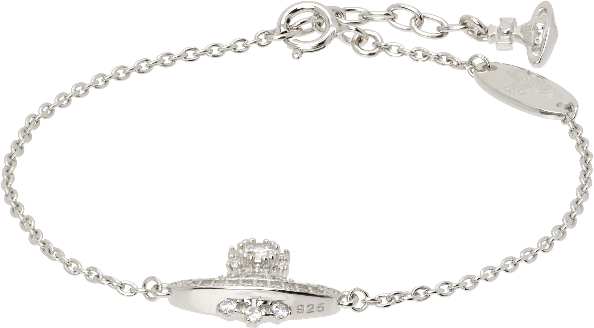 【良品】vivienne westwood ネックスレス ハワイ　0814001 Vivienne Westwood: Narcissa Bracelet | SSENSE