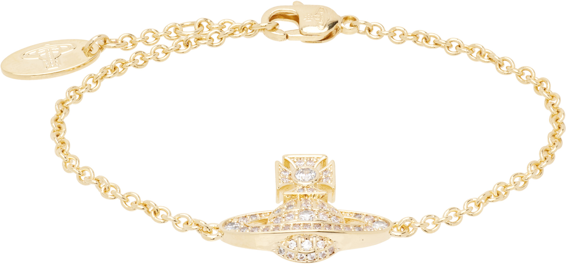 Vivienne Westwood ブレスレット Vivienne Westwood: Carmela Bas Relief ブレスレット | SSENSE 日本