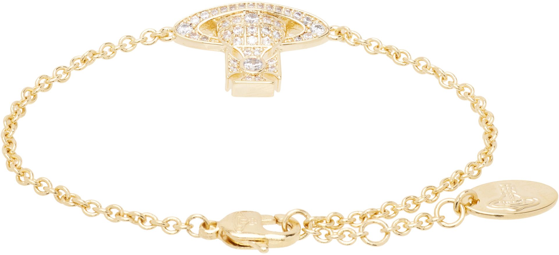 Vivienne Westwood: Carmela Bas Relief ブレスレット | SSENSE 日本