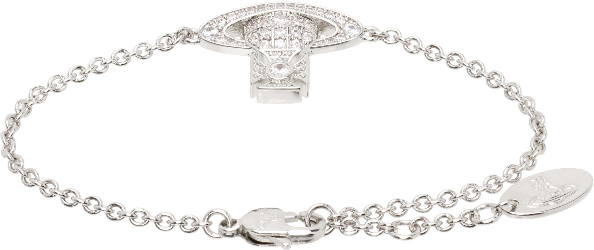 Vivienne Westwood: Carmela Bas Relief Bracelet | SSENSE