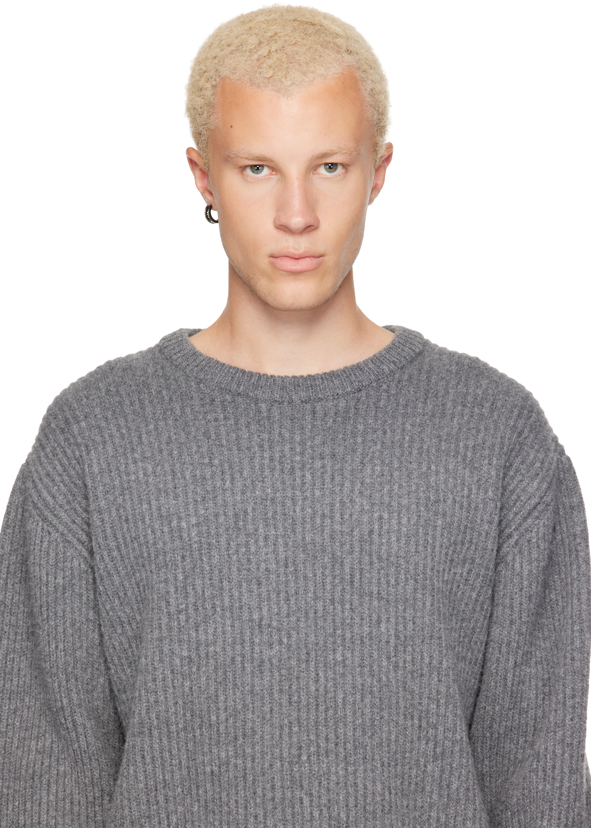 Vivienne Westwood: Man. Westminster シングル フープピアス | SSENSE
