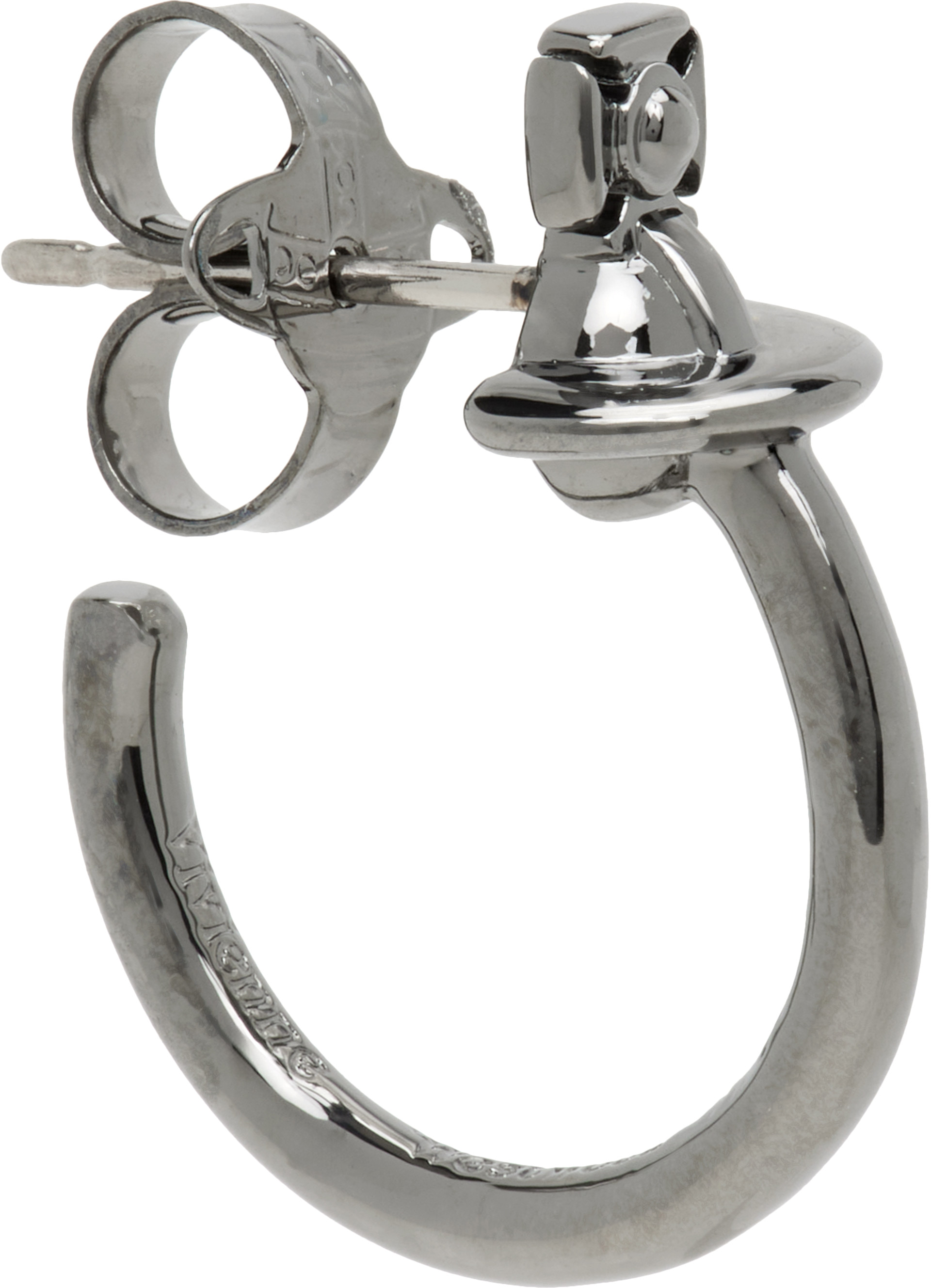Vivienne Westwood: Man Vera シングル フープピアス | SSENSE 日本