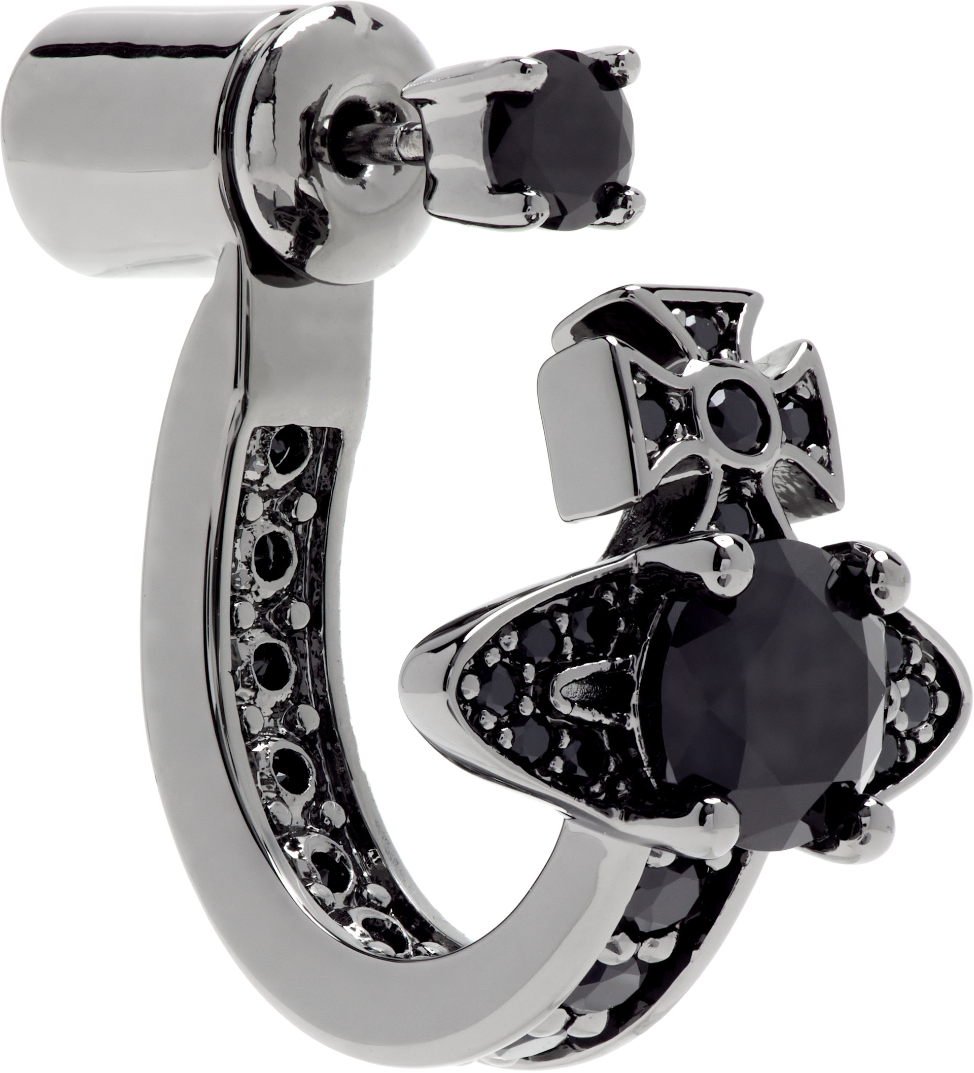 ヴィヴィアン MAN MATENIA シングルピアス Vivienne Westwood: Man Matenia シングルピアス | SSENSE 日本