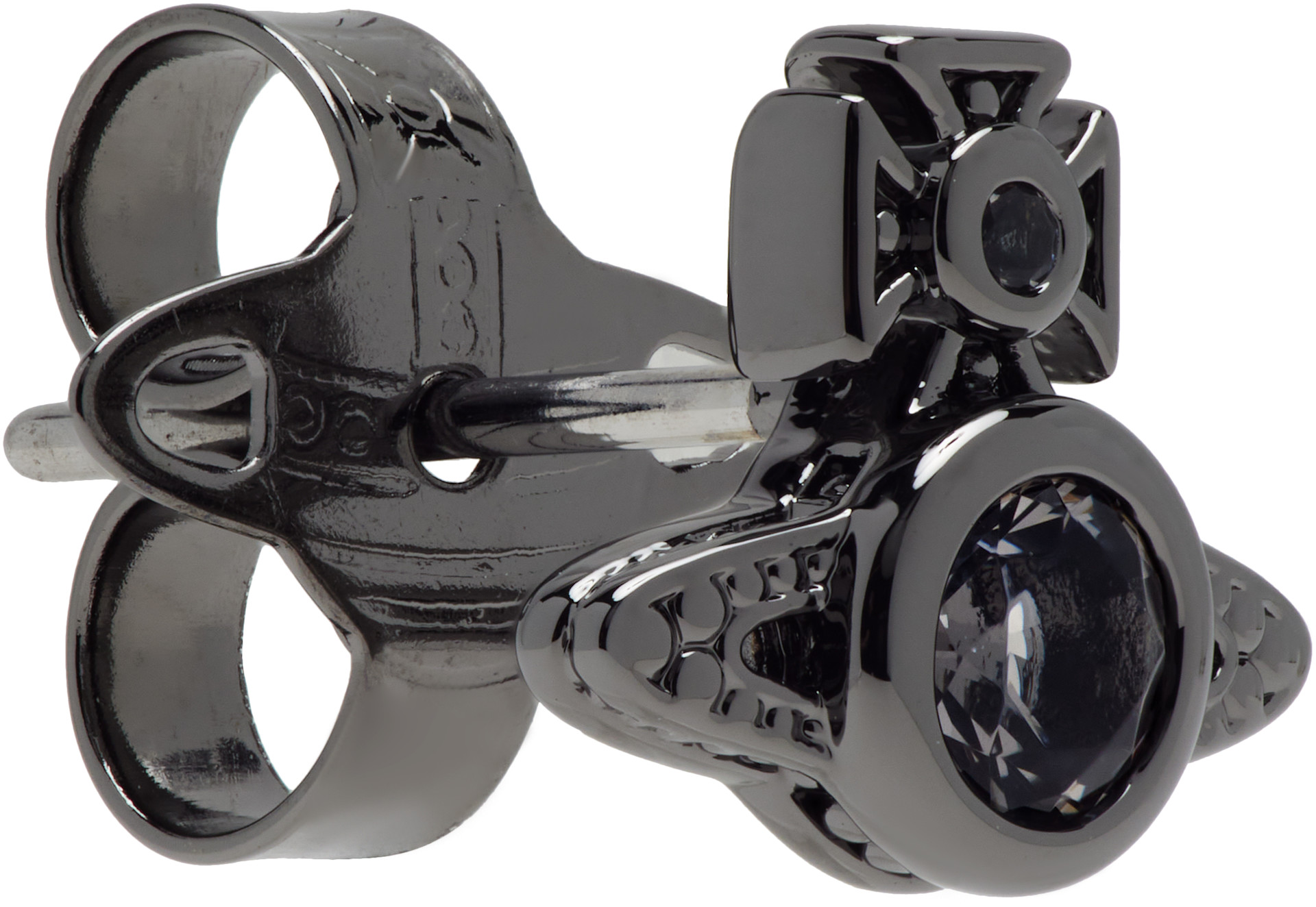 Vivienne Westwood: Man London Orb Single Stud Earring | SSENSE Canada