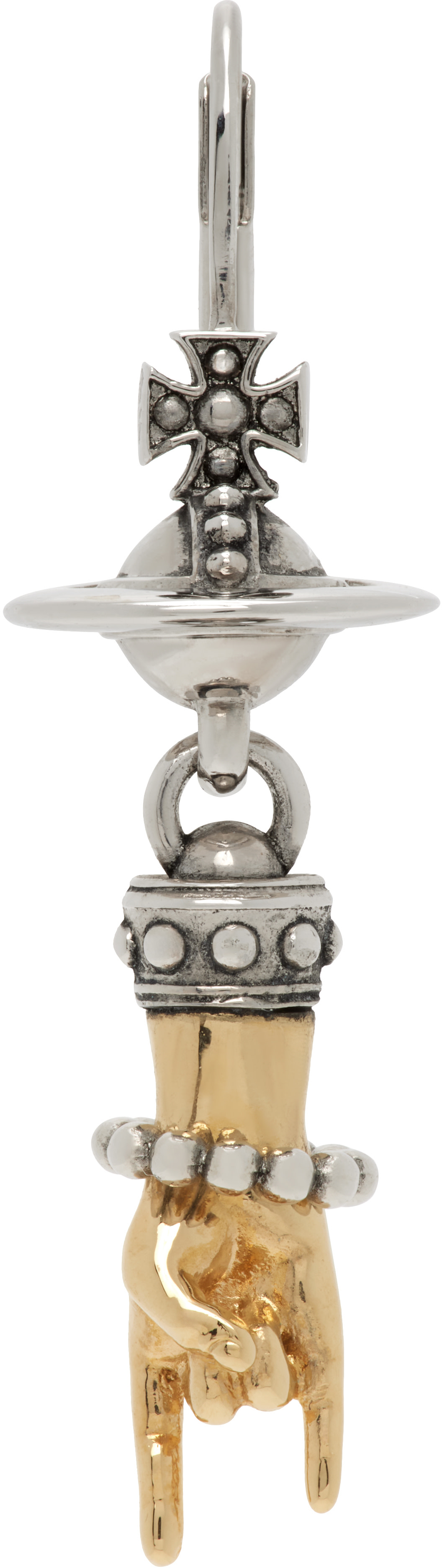 Vivienne Westwood: Man. Anatoly Single Earring | SSENSE