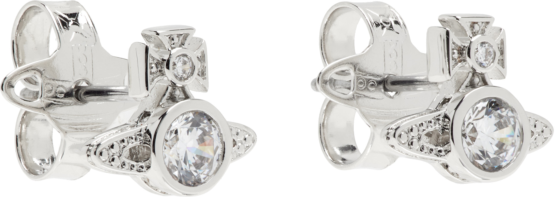 Vivienne Westwood: London Orb ピアス | SSENSE 日本