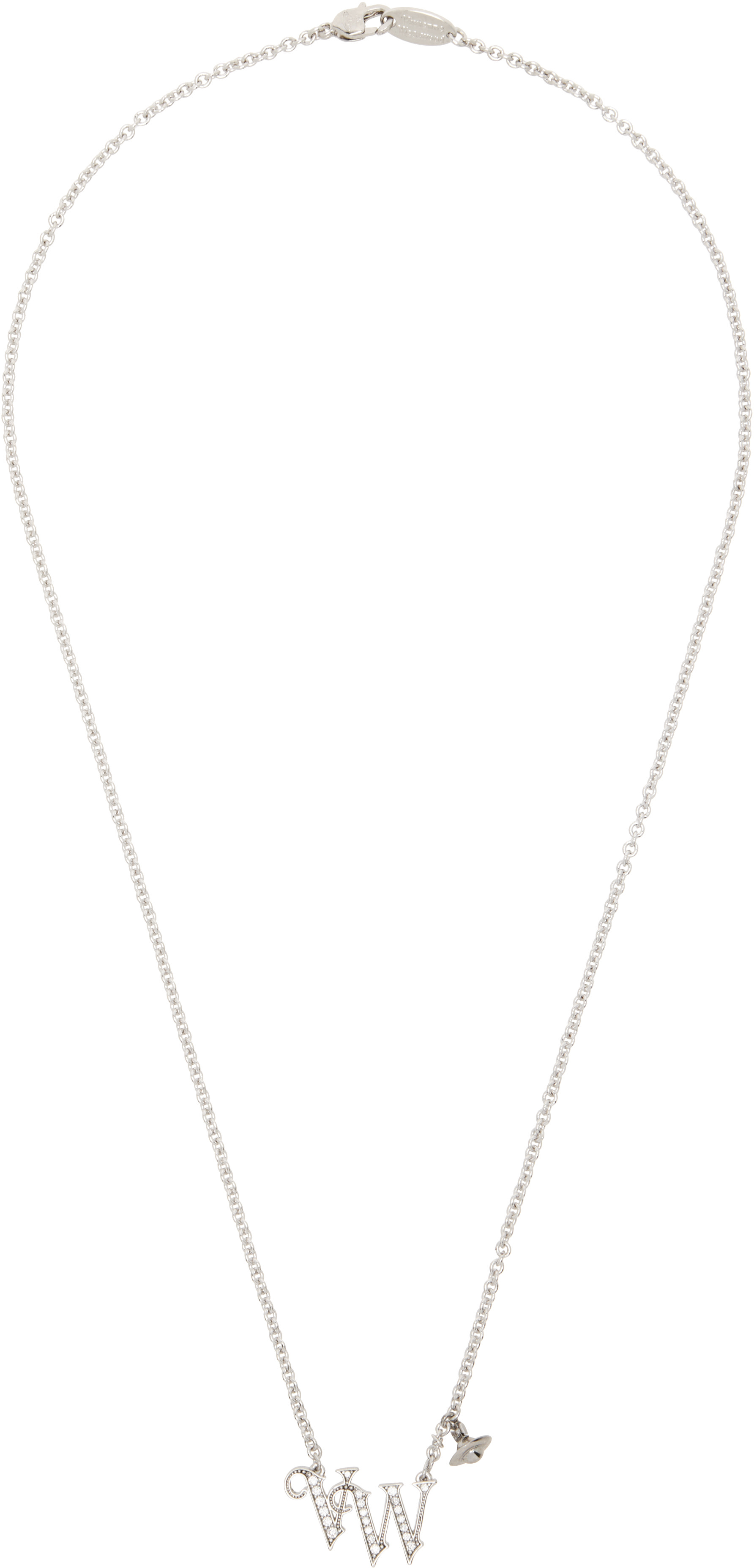 Vivienne Westwood: 'VW' Pendant Necklace | SSENSE