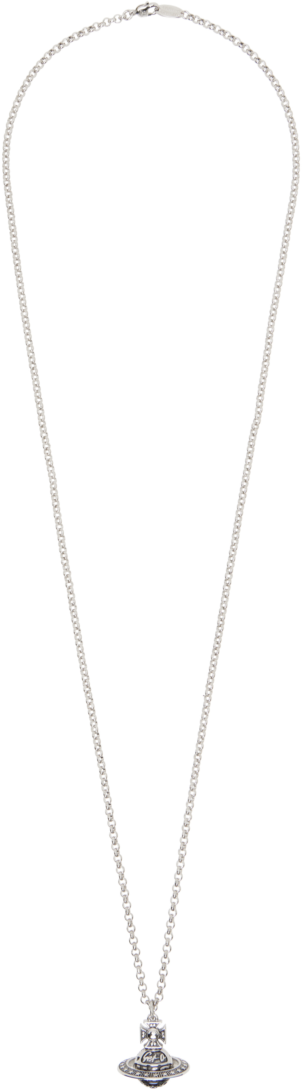 アクセサリー Vivienne Westwood MAN LANCELOT PENDANT Vivienne Westwood: Man Lancelot Orb Pendant Necklace | SSENSE