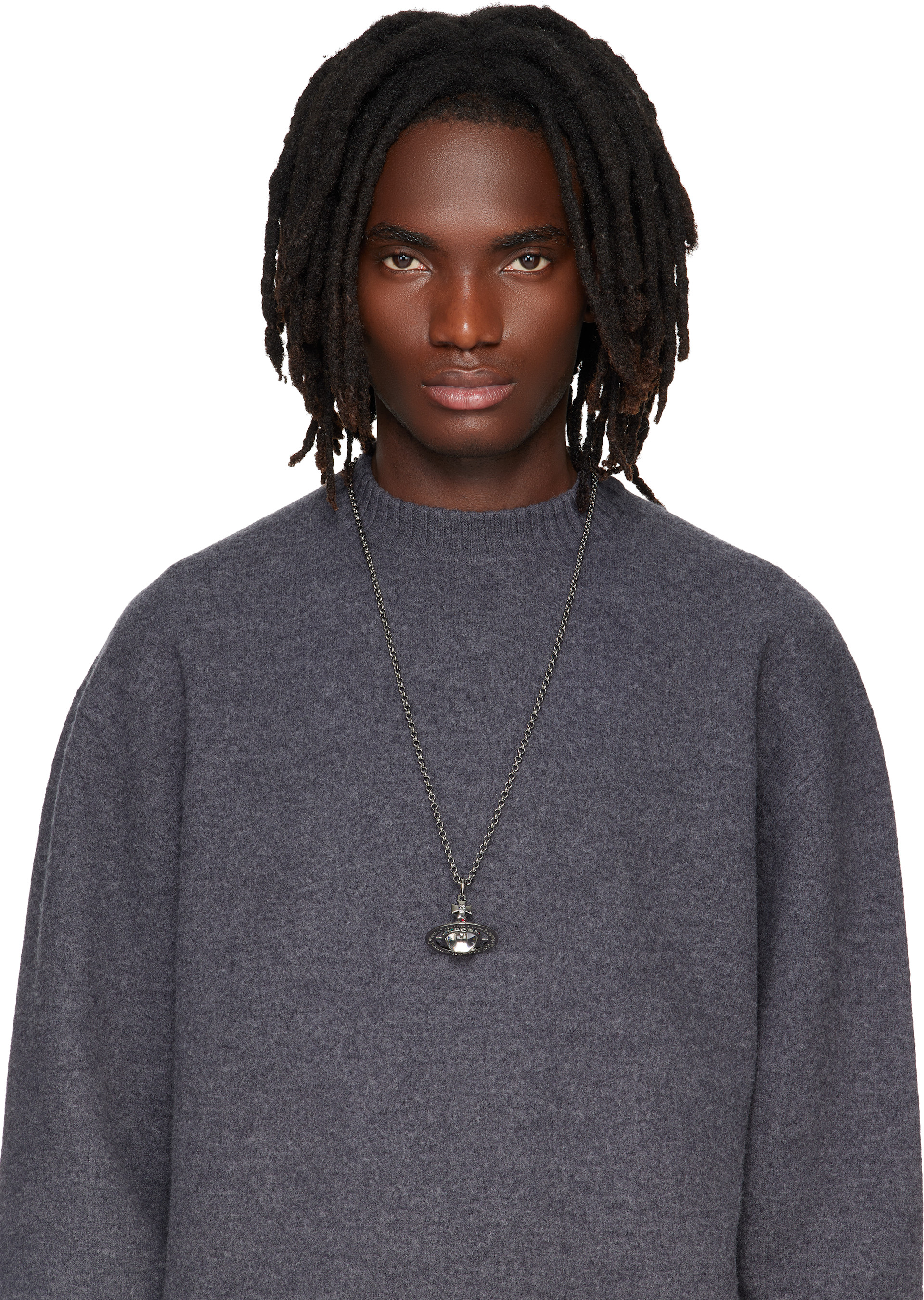 Vivienne Westwood: New Small Orb Pendant Necklace | SSENSE