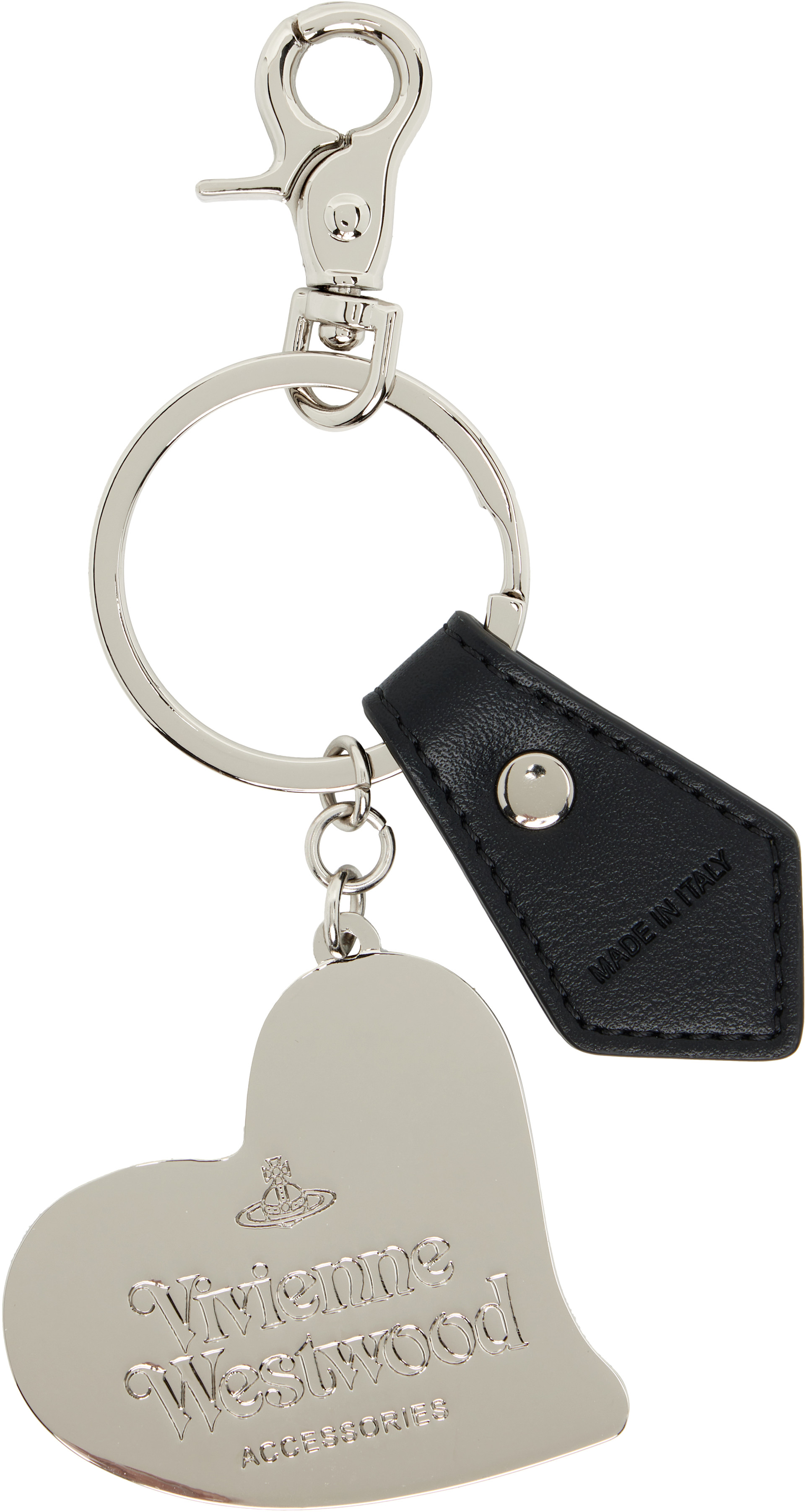 Vivienne Westwood: Orb Heart Keychain | SSENSE
