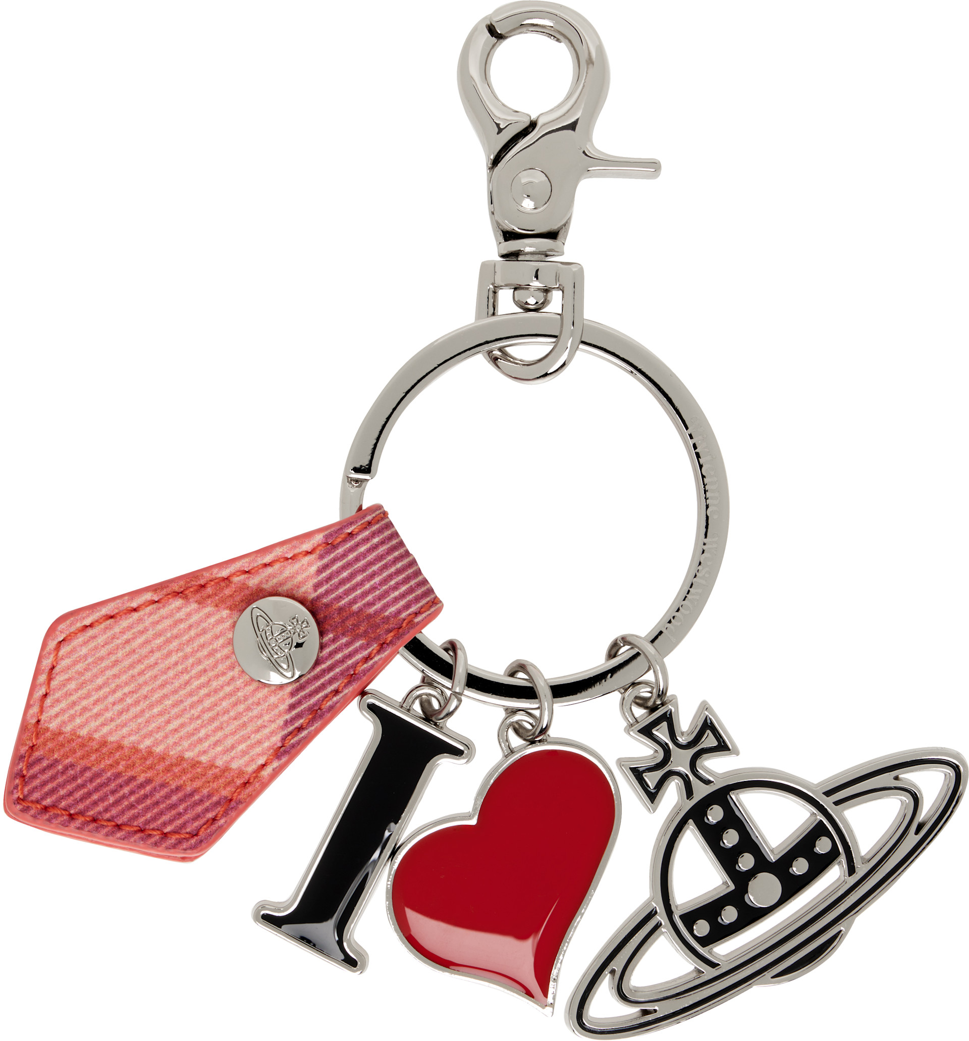 小物 Vivienne Westwood I LOVE ORB GADGET Vivienne Westwood: 'I Love Orb' Keychain | SSENSE