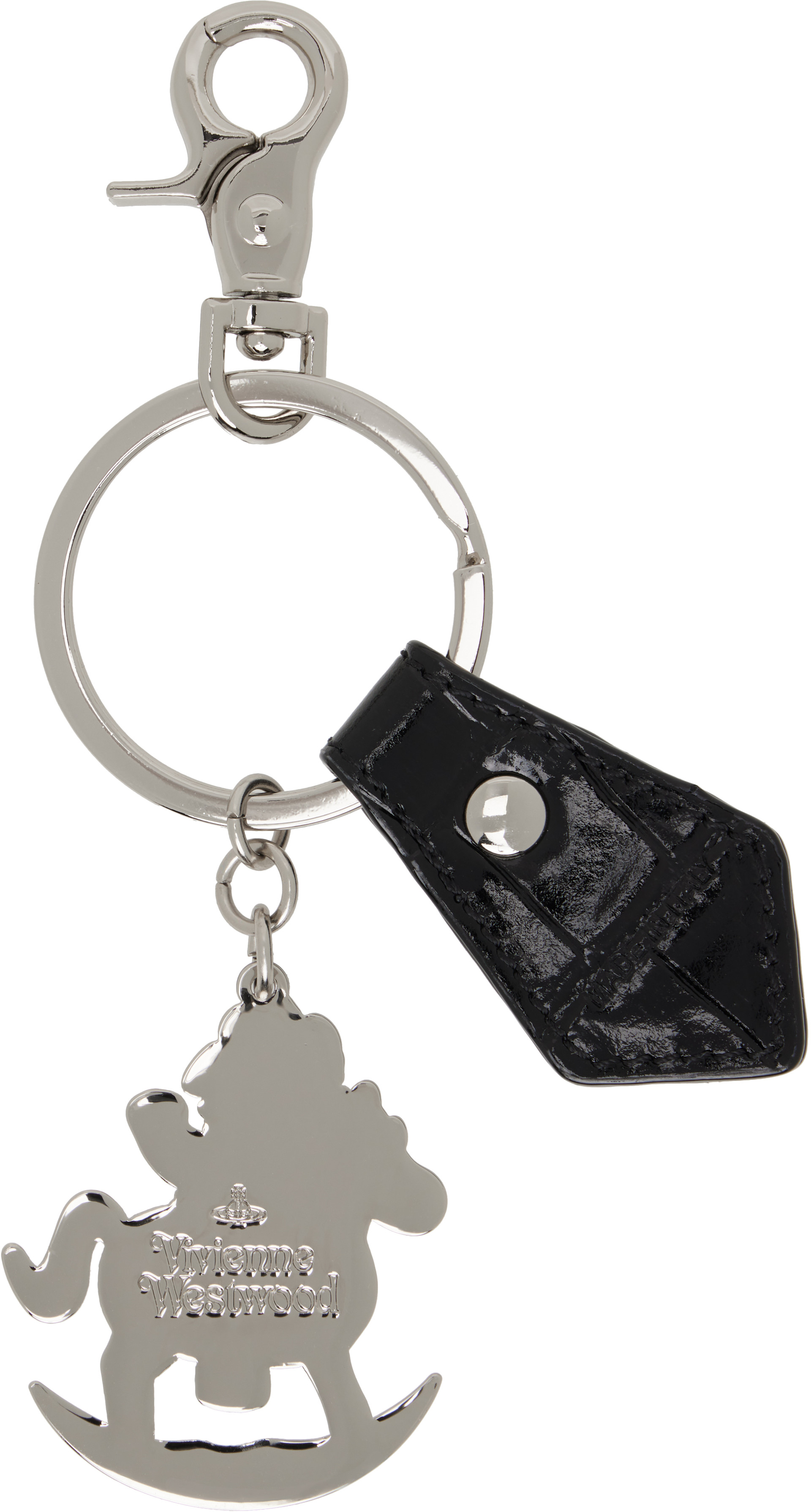 Vivienne Westwood: Rocking Horse Teddy Keychain | SSENSE