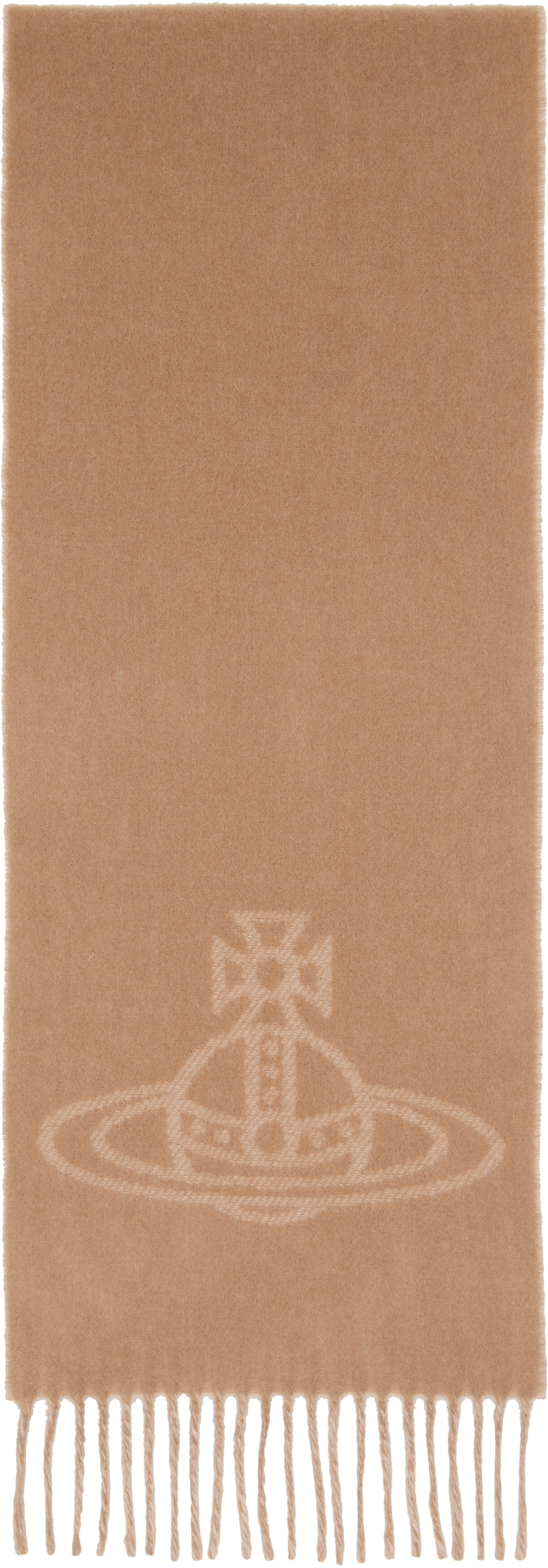 Vivienne Westwood - Écharpe double face beige