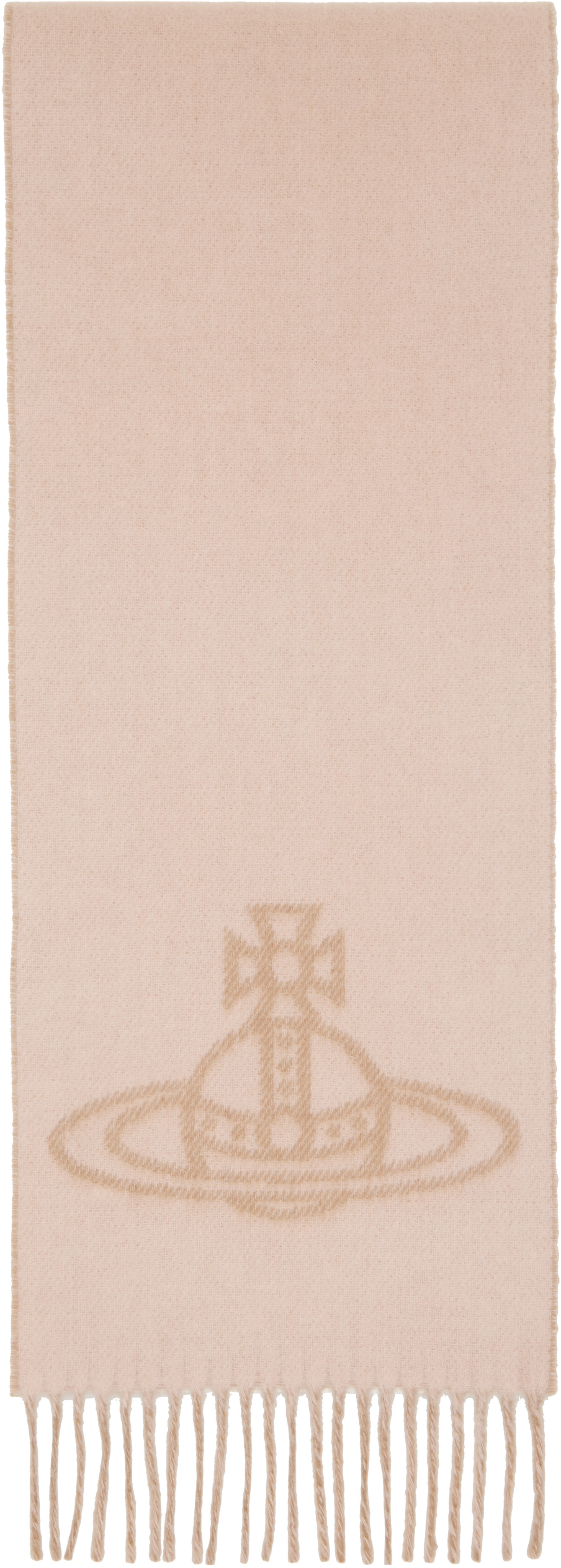 Vivienne Westwood - Écharpe double face beige