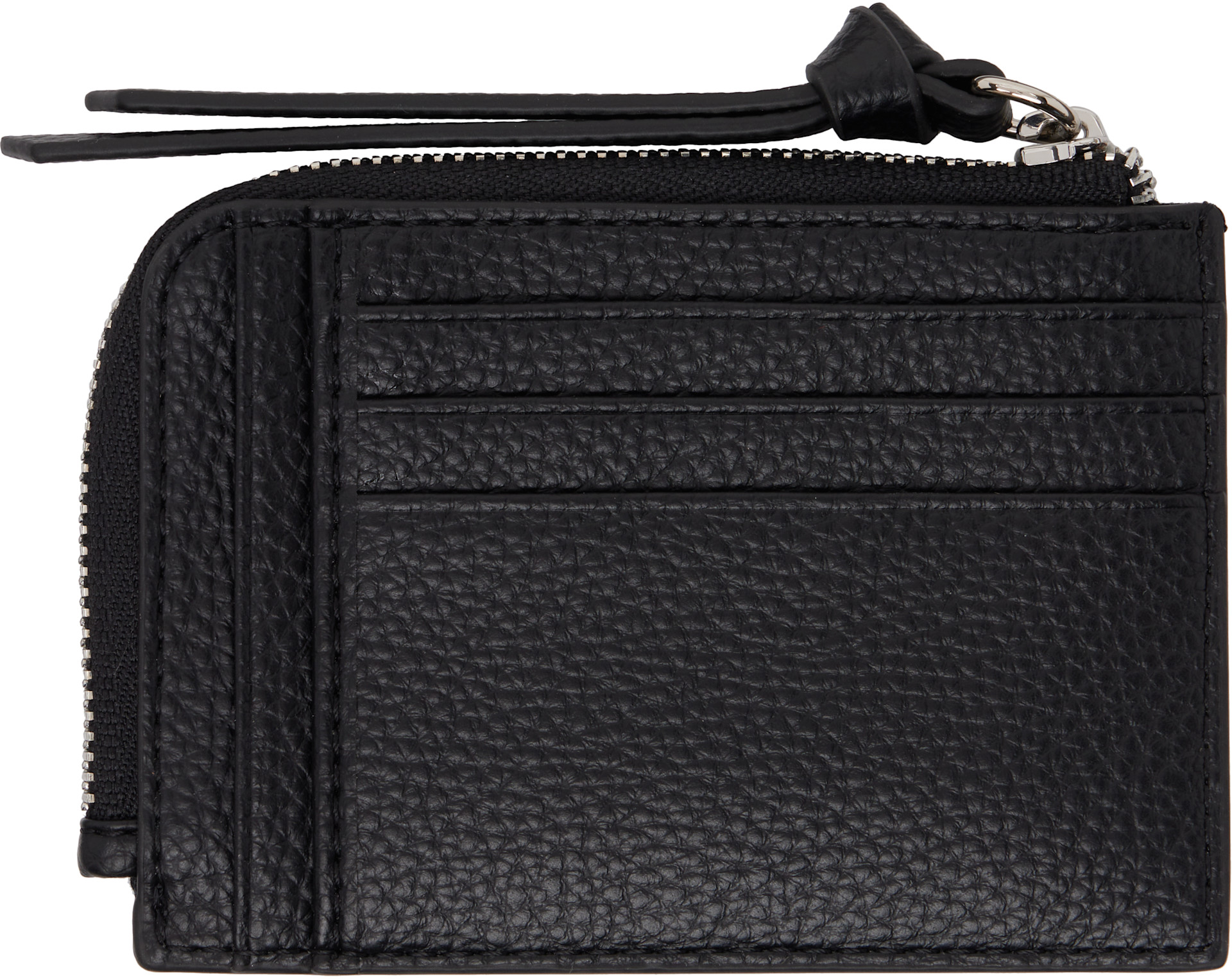 Vivienne Westwood ブラック・カードケース Vivienne Westwood: ブラック ジップカードケース | SSENSE 日本