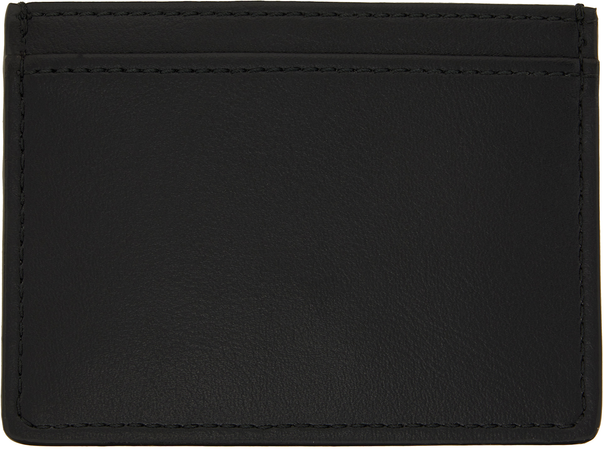 Vivienne Westwood: Black Flat Card Holder | SSENSE