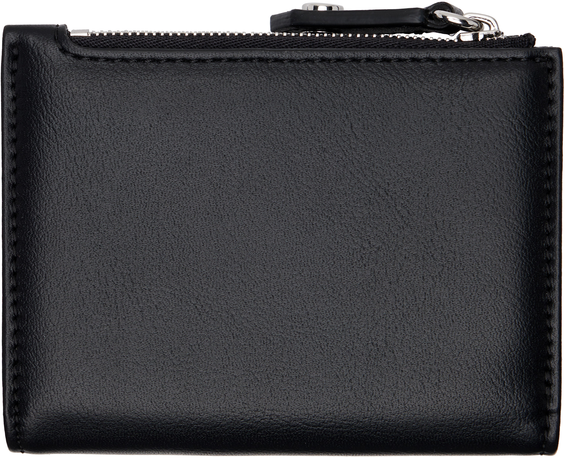 Vivienne Westwood: ブラック Slim Flap カードケース | SSENSE 日本