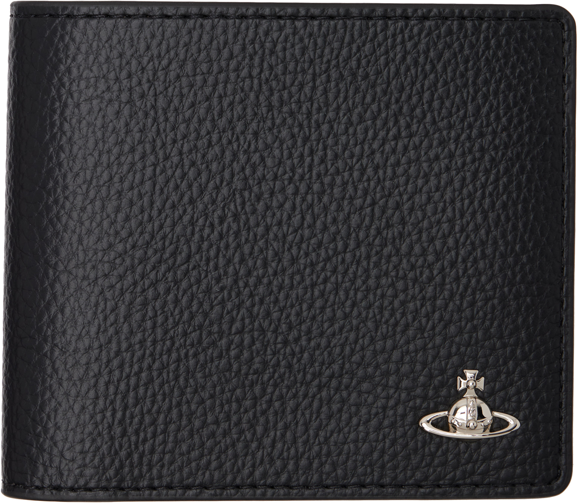Vivienne Westwood - Black Faux-Leather Man. Billfold Wallet