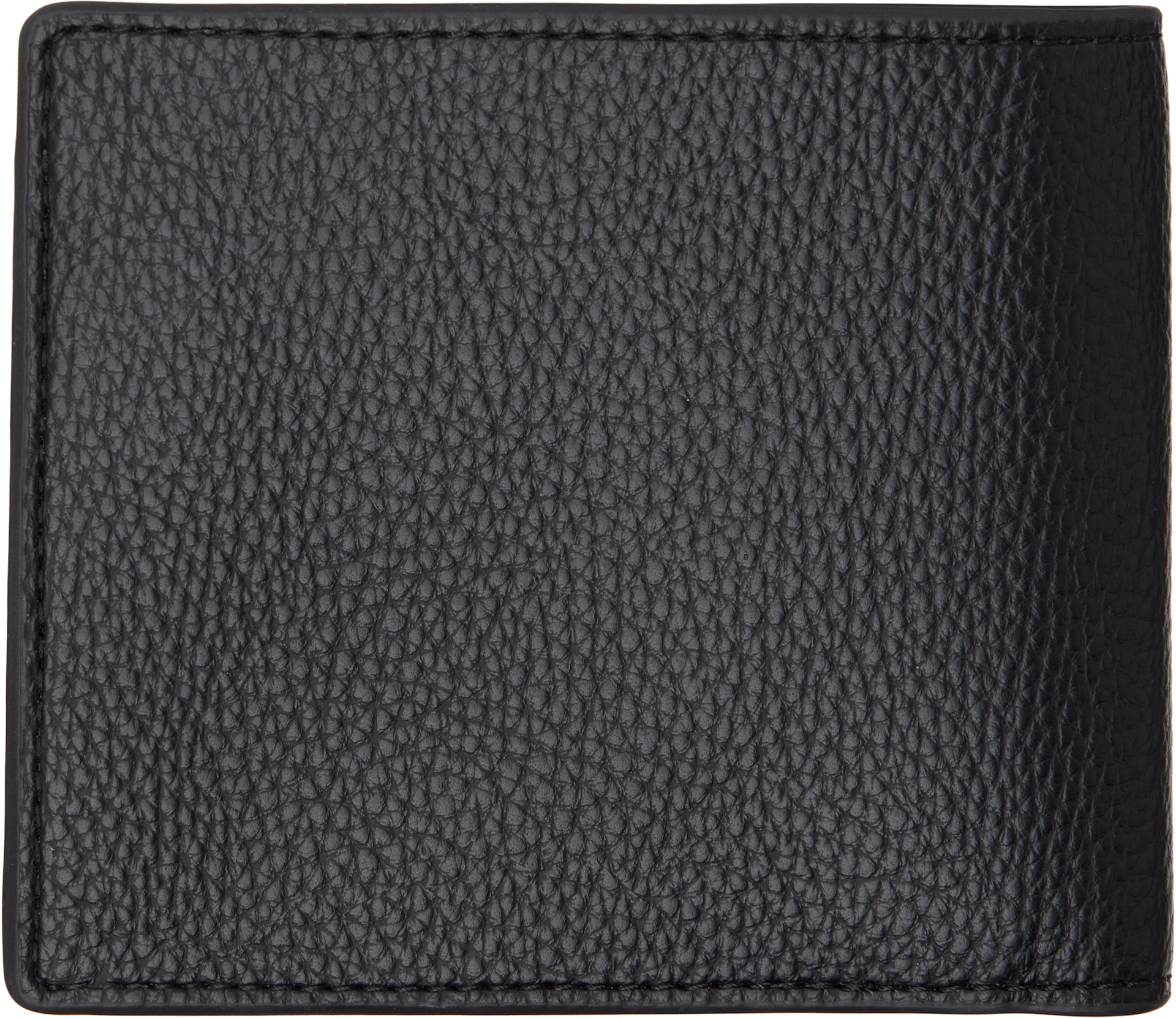 Vivienne Westwood: ブラック Man Coin Pocket フェイクレザー 財布