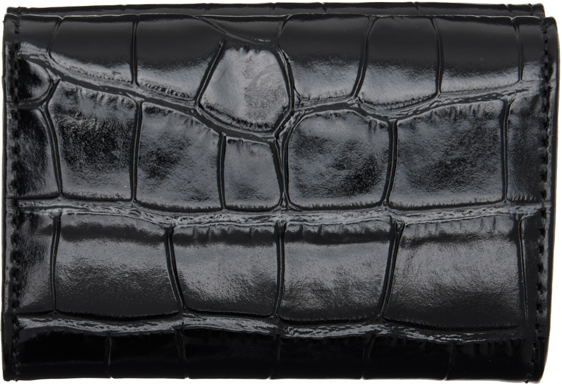 Vivienne Westwood: ブラック Envelope Billfold 財布 | SSENSE 日本