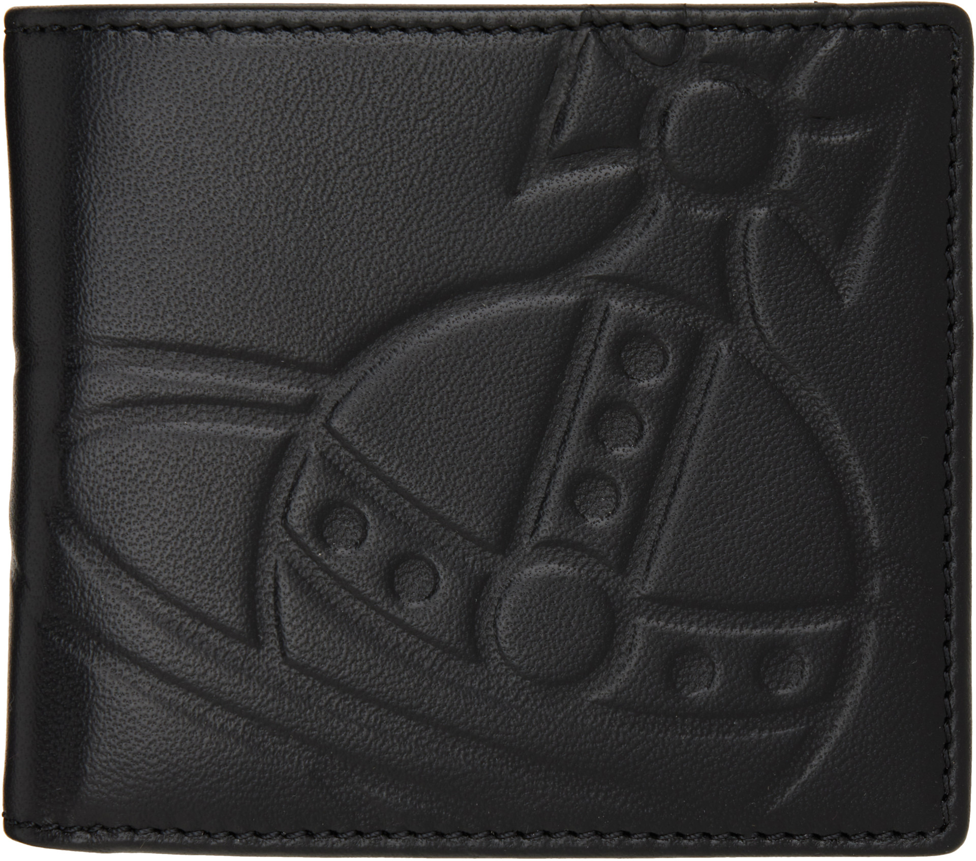 Vivienne Westwood: Black Man. Billfold Wallet | SSENSE