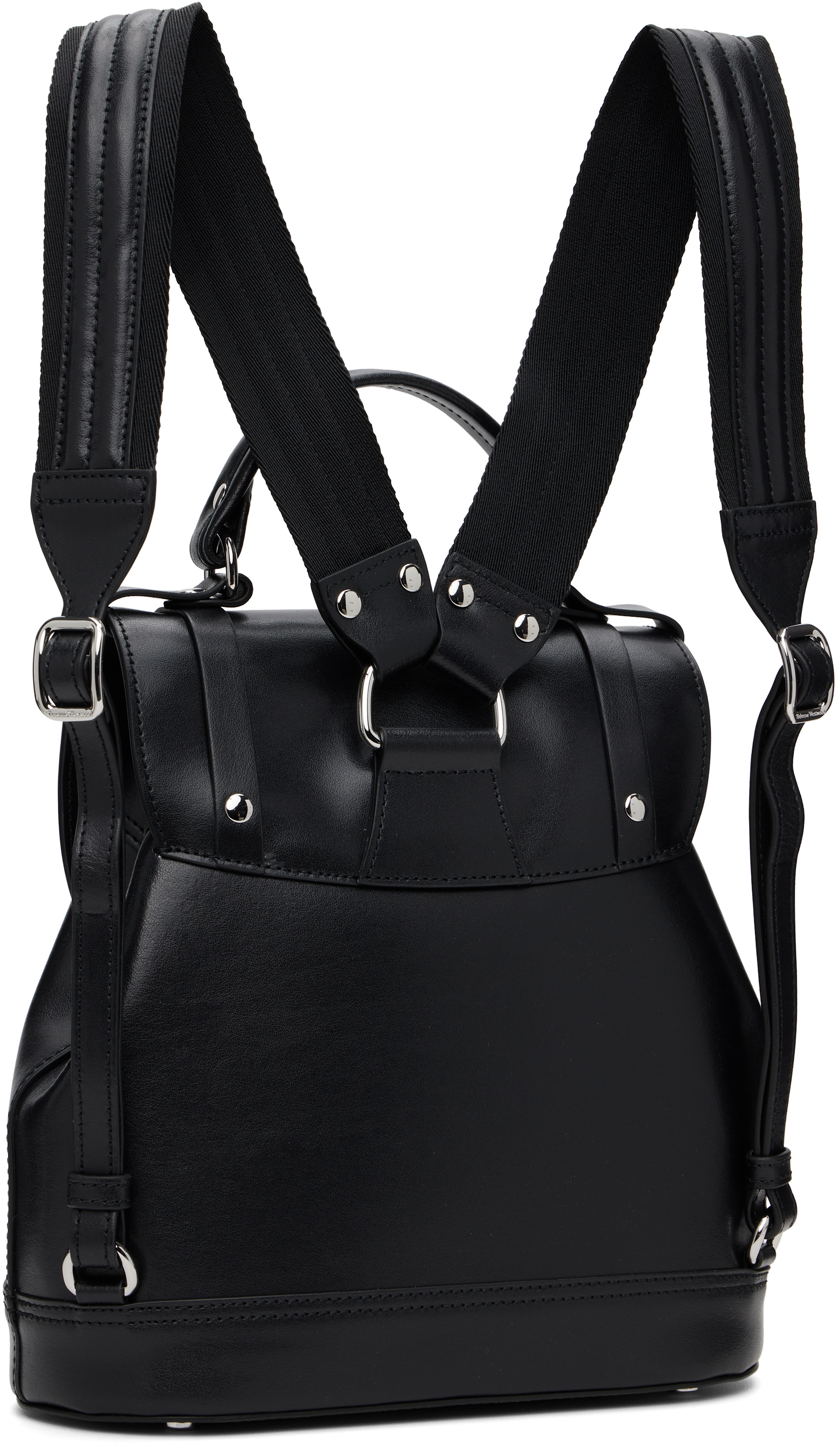 Vivienne Westwood - 블랙 스몰 맥스 백팩