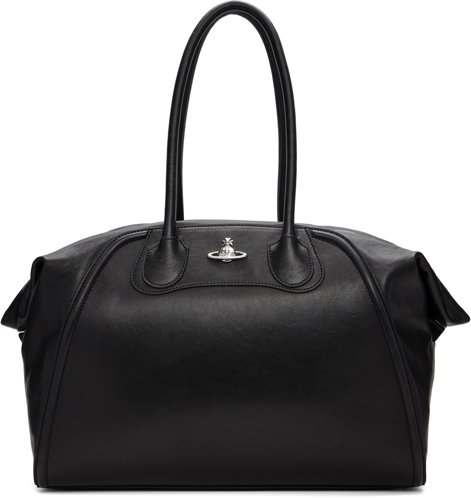 Vivienne Westwood: ブラック Shirley Holdall バッグ | SSENSE 日本