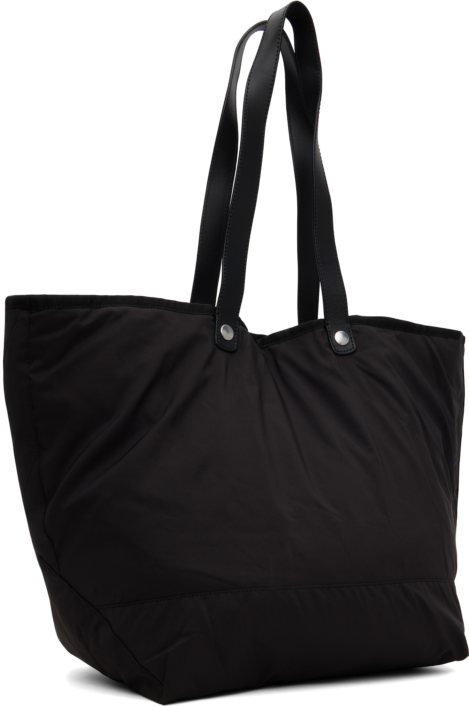 Vivienne Westwood: ブラック Utility Shopper トートバッグ | SSENSE 日本