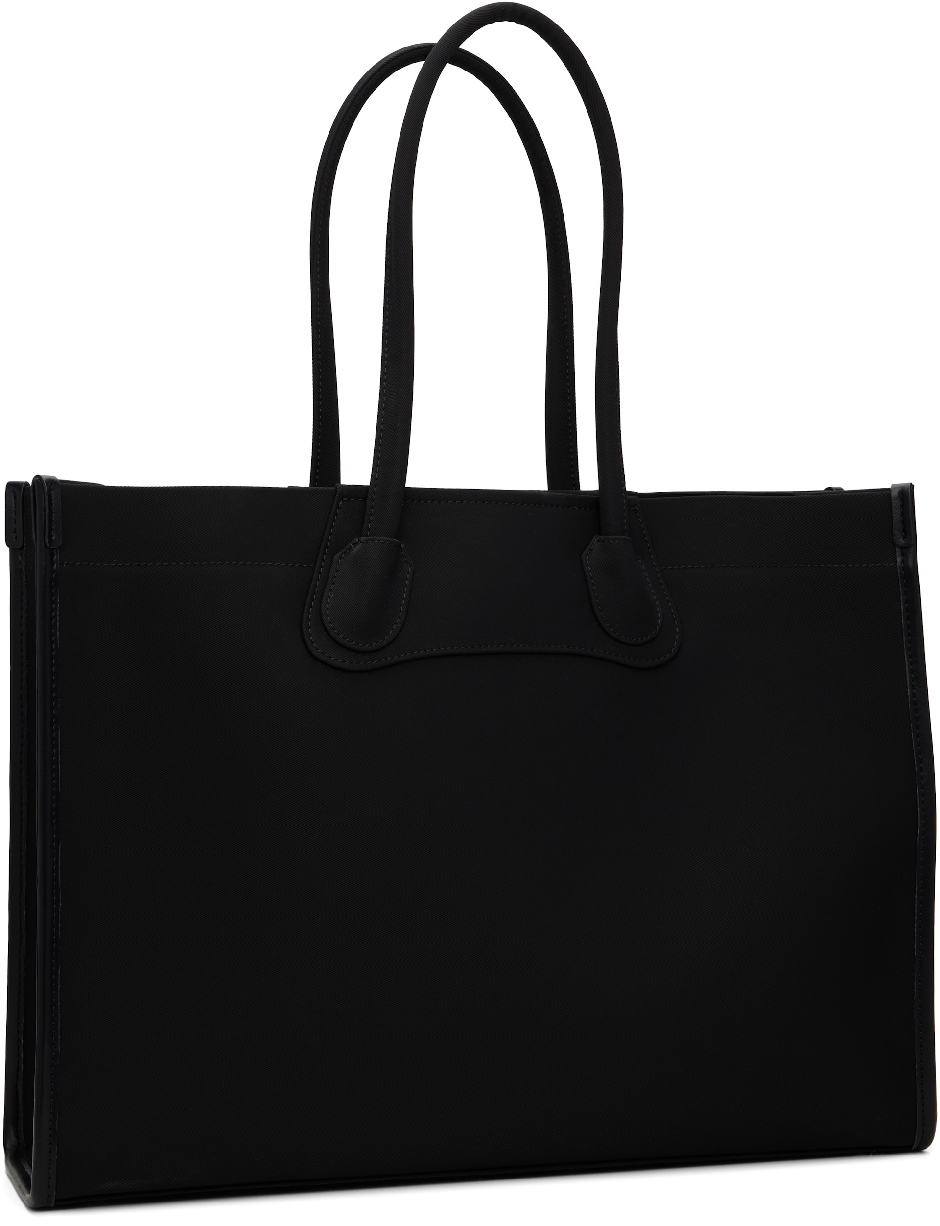 Vivienne Westwood ブラックトートバッグ Vivienne Westwood: ブラック Troy トートバッグ | SSENSE 日本