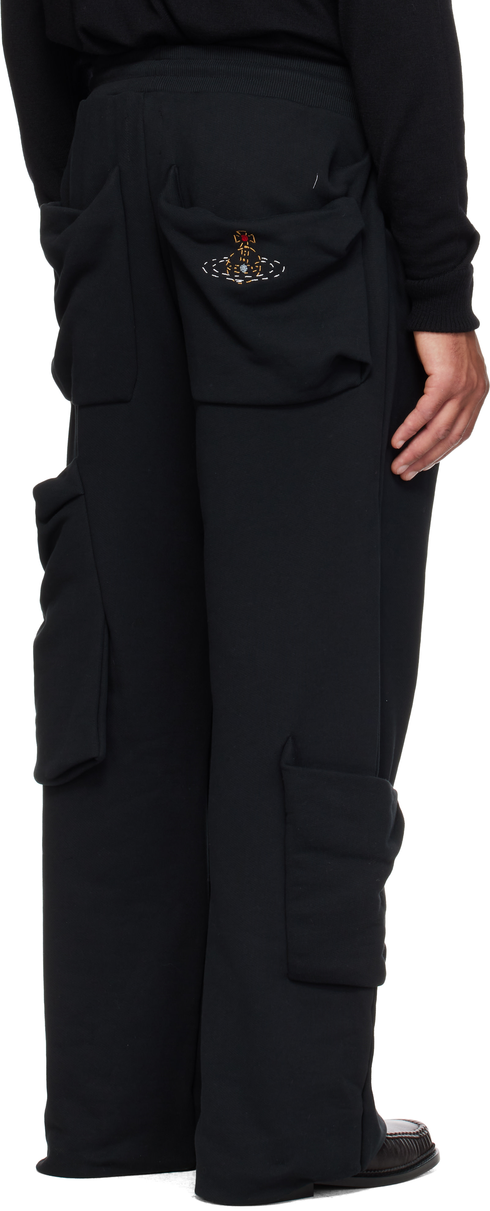 Vivienne Westwood: Black Achilles Sweatpants | SSENSE