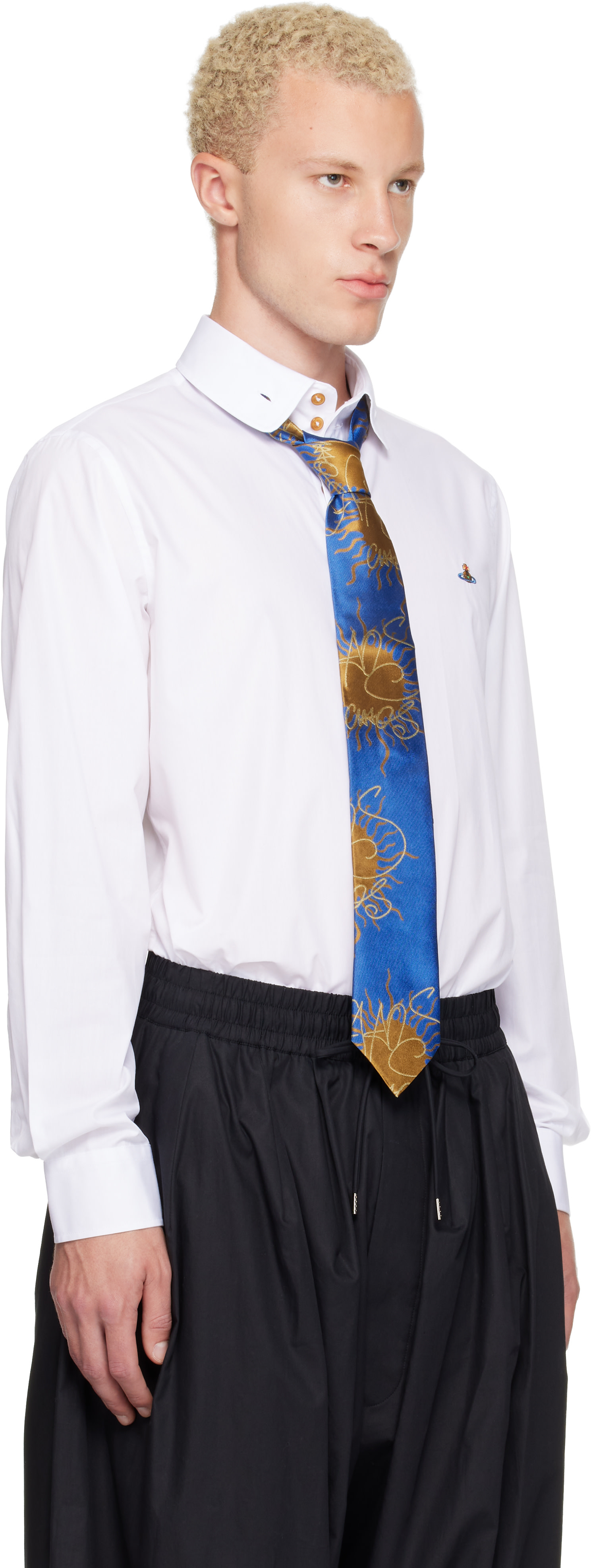 Vivienne Westwood - White Two Button Krall Shirt