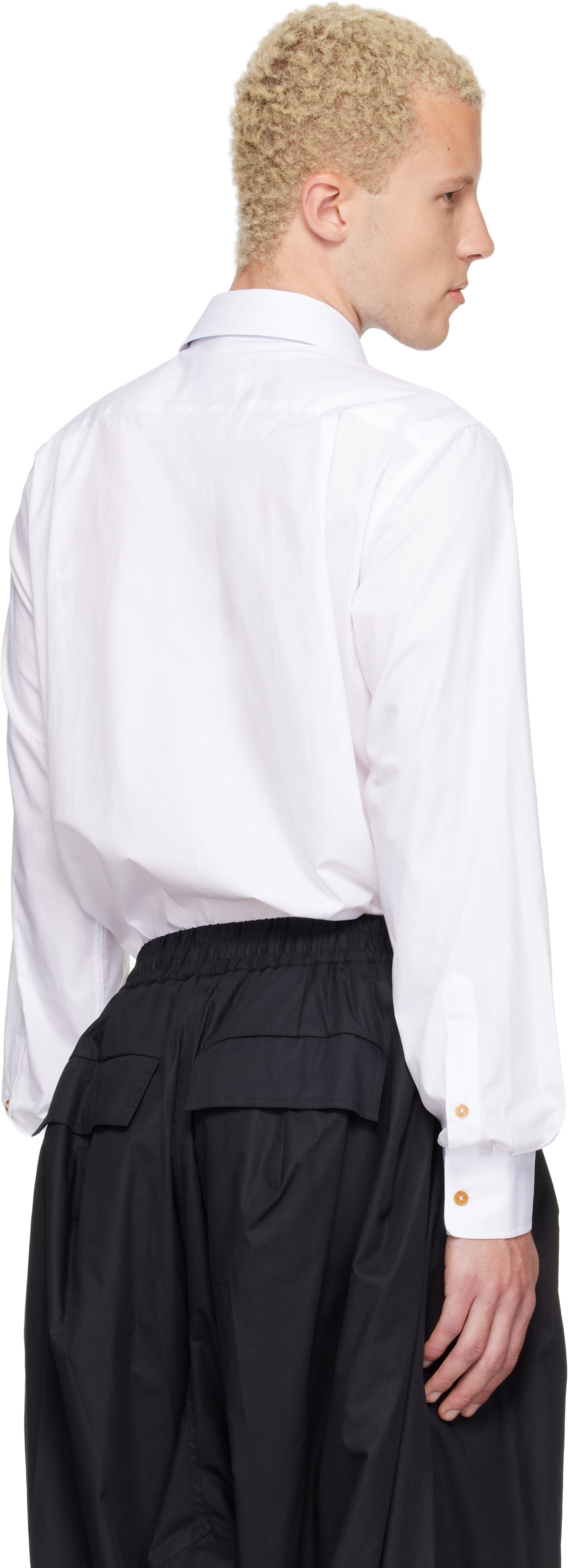 Vivienne Westwood - White Two Button Krall Shirt