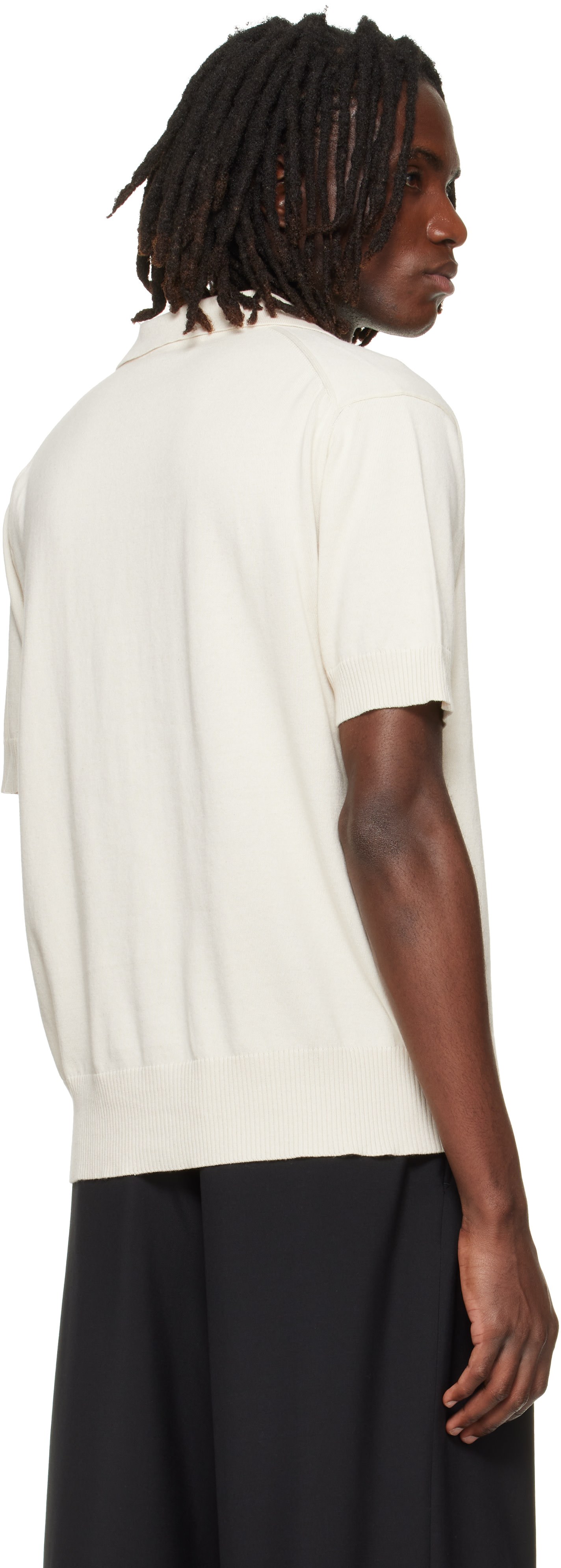 Vivienne Westwood: Off-White Polo Cardigan | SSENSE