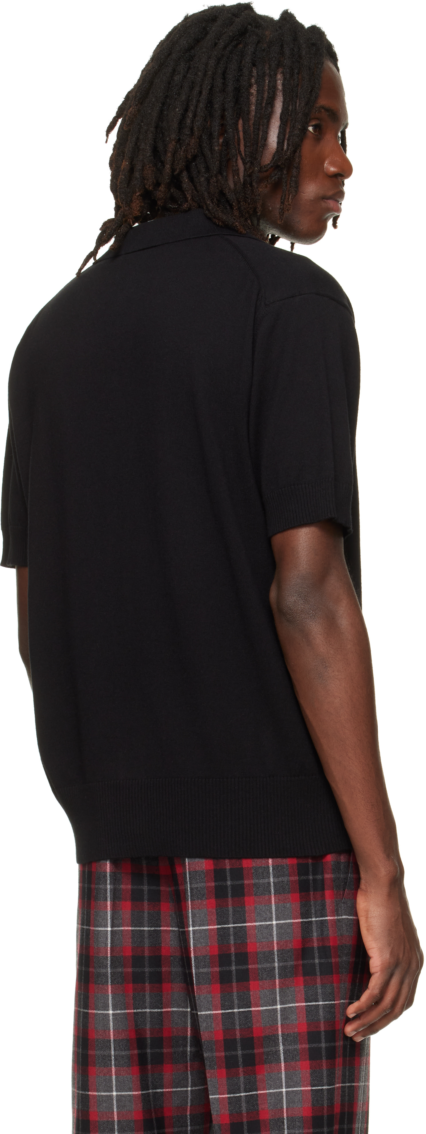 Vivienne Westwood: Black Polo Cardigan | SSENSE
