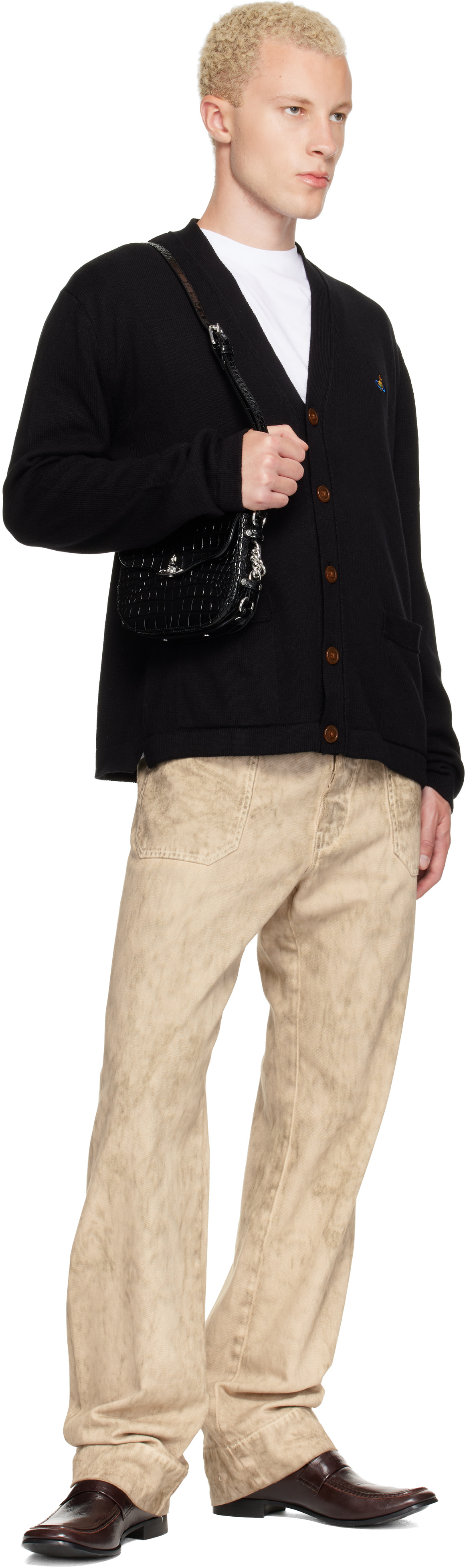 Vivienne Westwood: Black Alex Cardigan | SSENSE