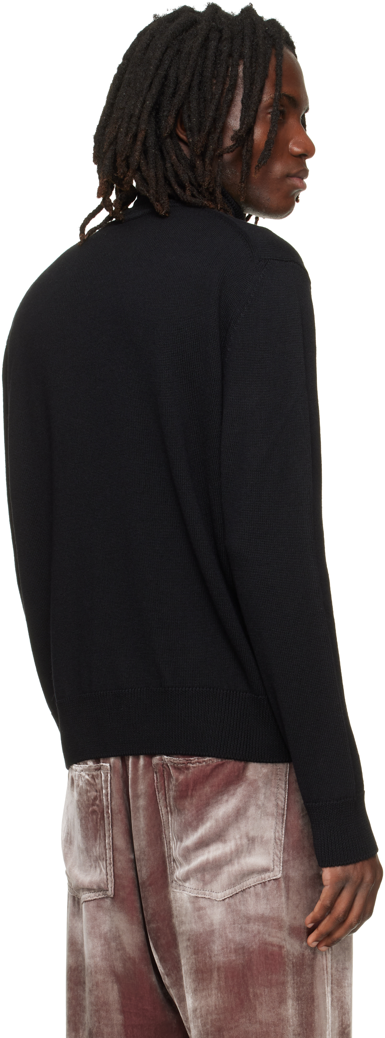 Vivienne Westwood: Black Mark Turtleneck | SSENSE Israel