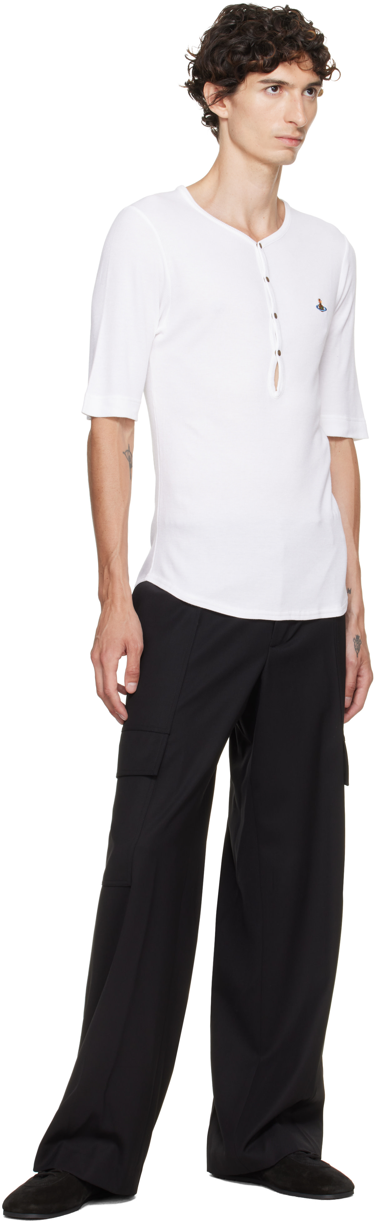 Vivienne Westwood: White Sailor Henley | SSENSE