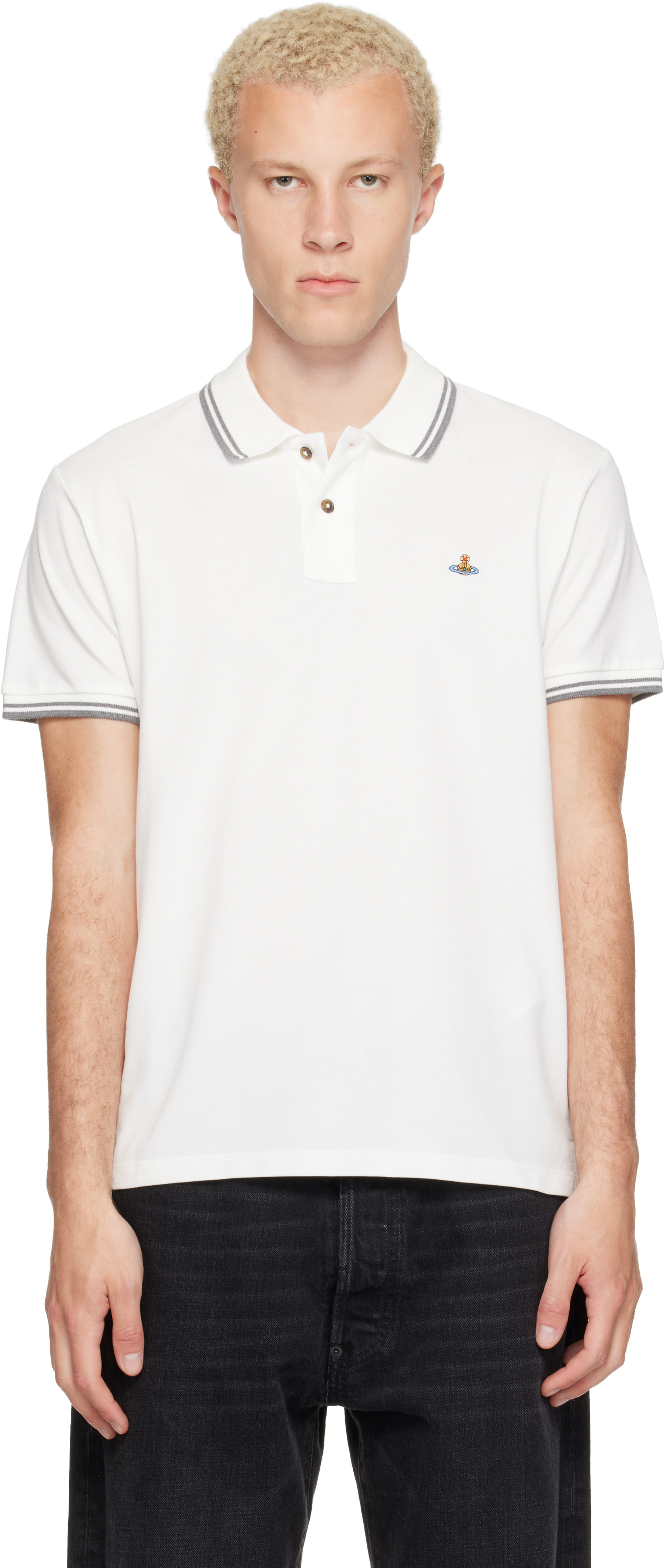 Vivienne Westwood: White Classic Polo | SSENSE